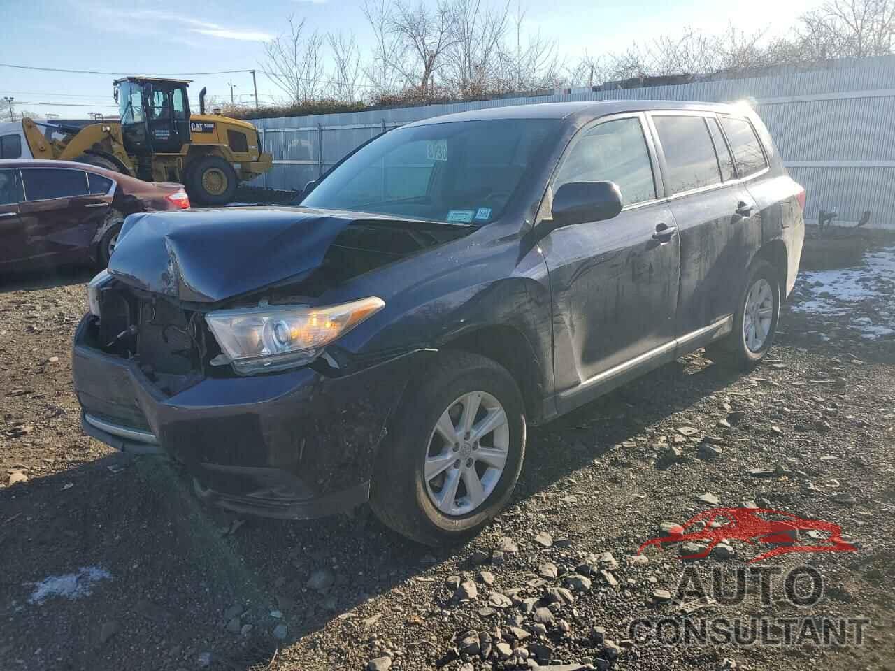 TOYOTA HIGHLANDER 2013 - 5TDBK3EH5DS240022