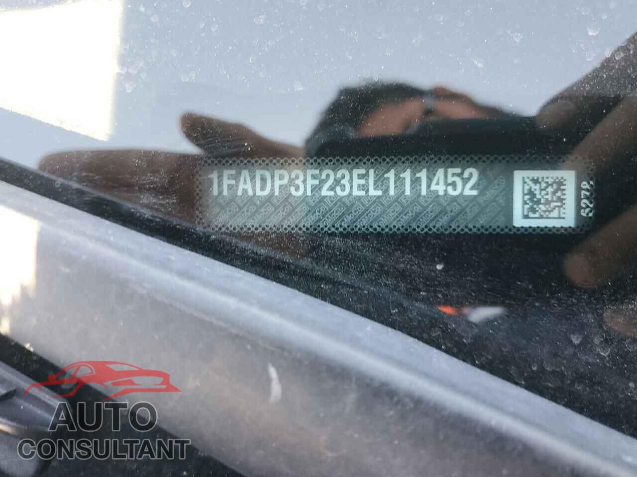 FORD FOCUS 2014 - 1FADP3F23EL111452