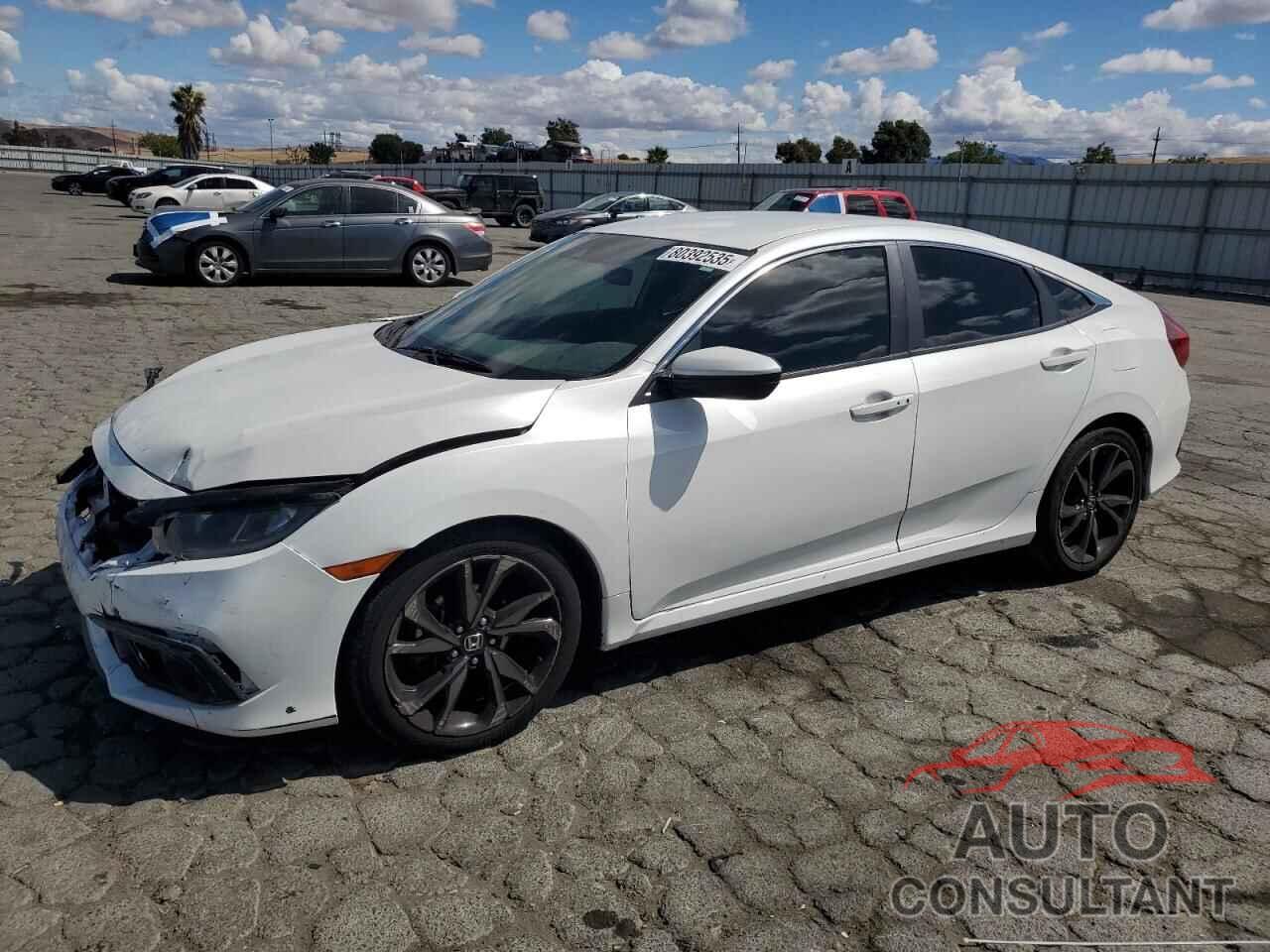 HONDA CIVIC 2019 - 19XFC2F83KE209530
