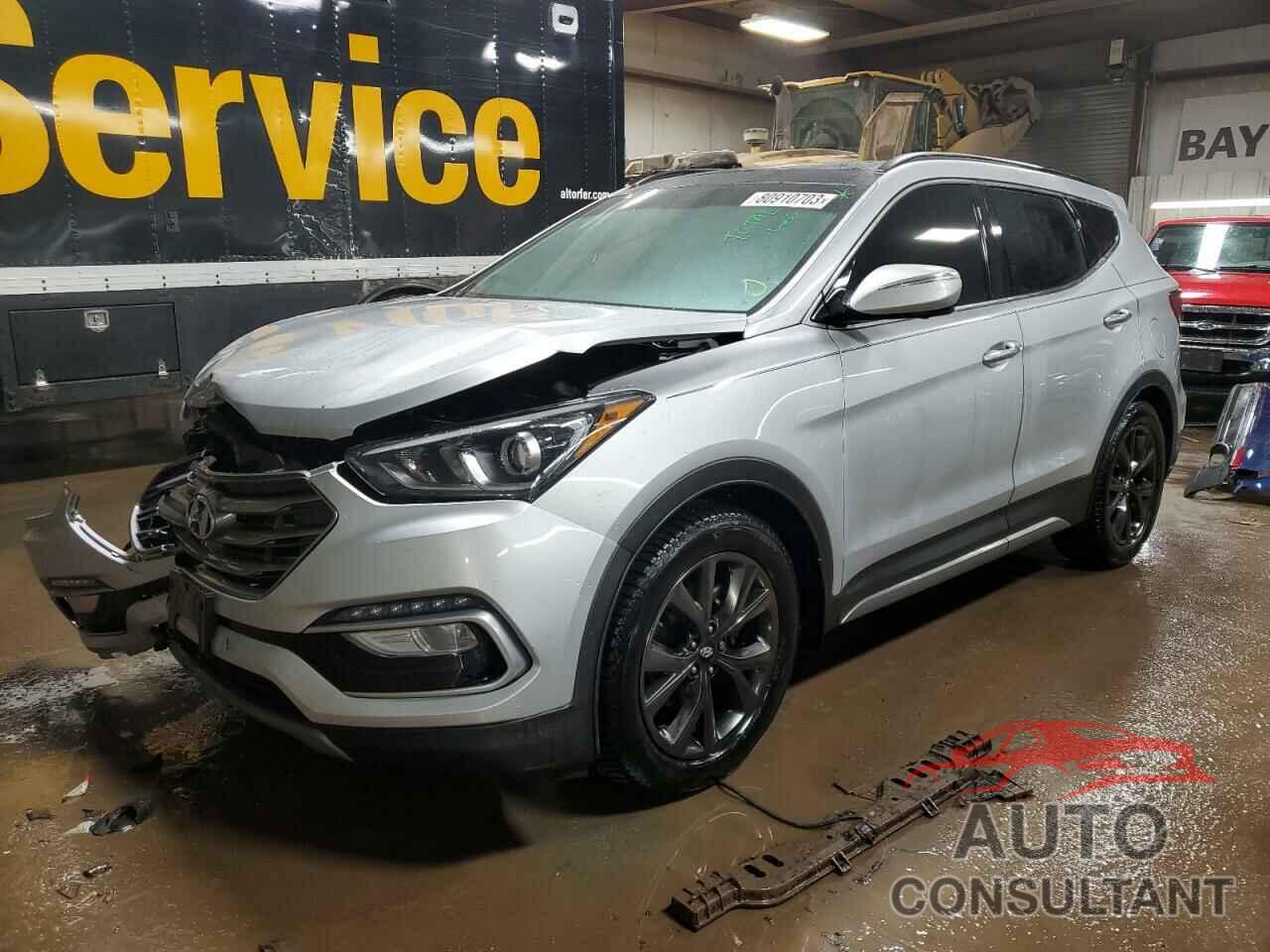 HYUNDAI SANTA FE 2018 - 5XYZW4LA9JG558586