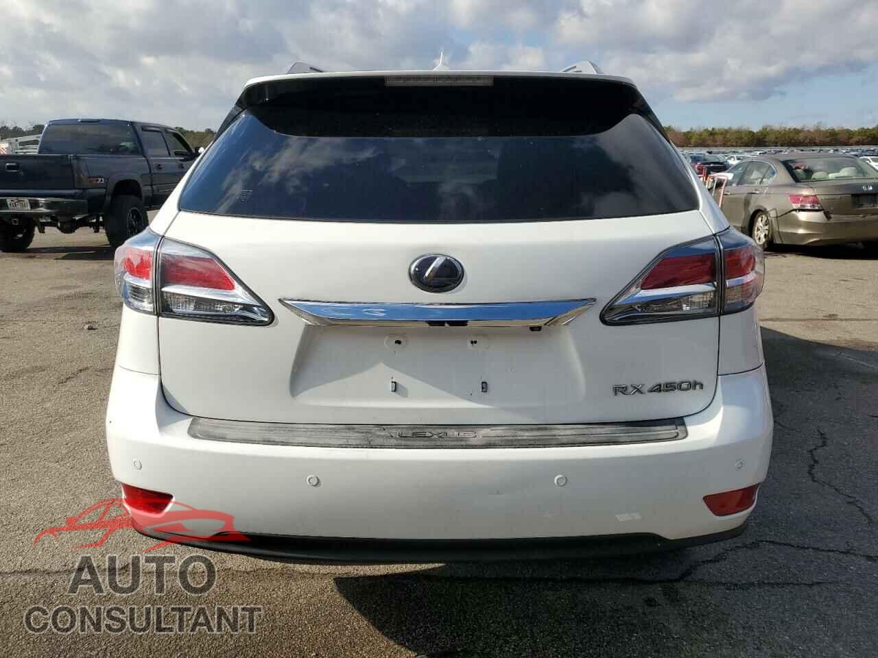 LEXUS RX450 2013 - JTJBC1BA8D2058960