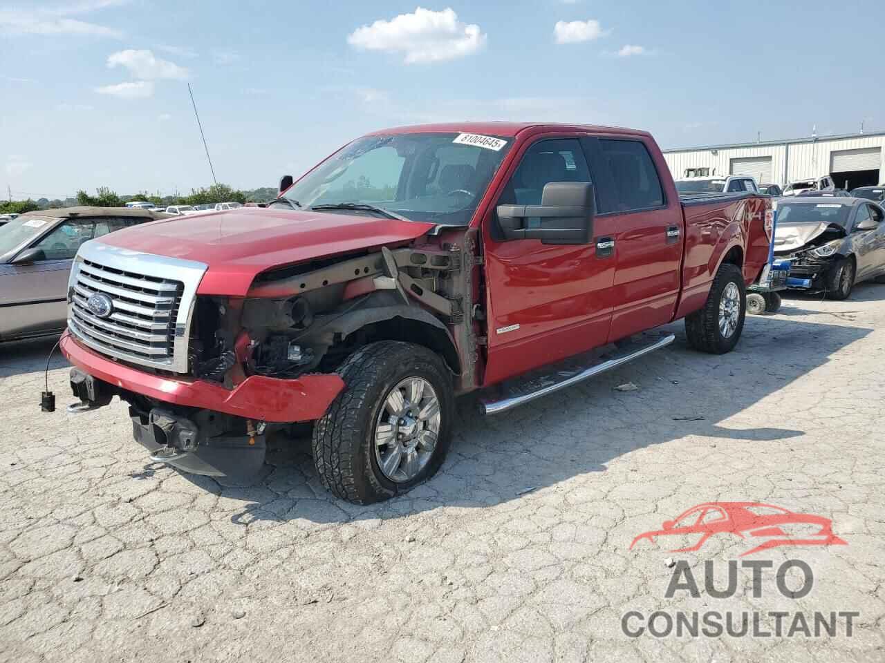 FORD F-150 2012 - 1FTFW1ET7CFC77926