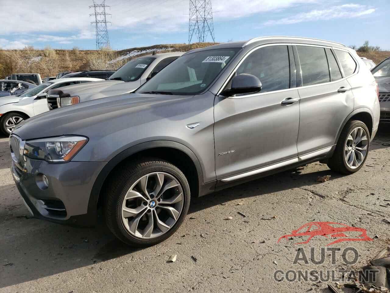 BMW X3 2017 - 5UXWX9C37H0W74303