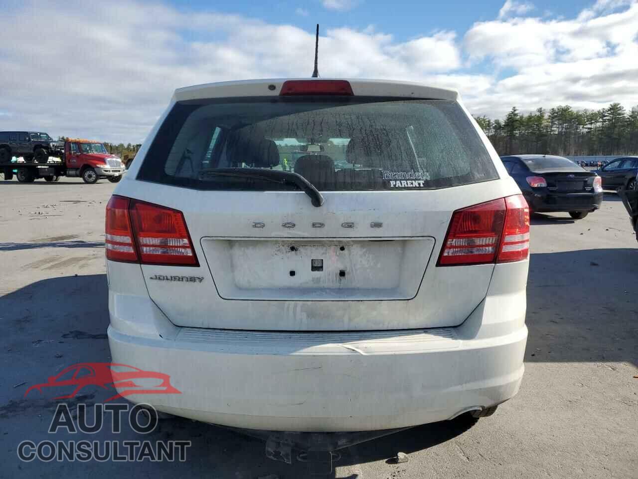 DODGE JOURNEY 2013 - 3C4PDCAB4DT711956