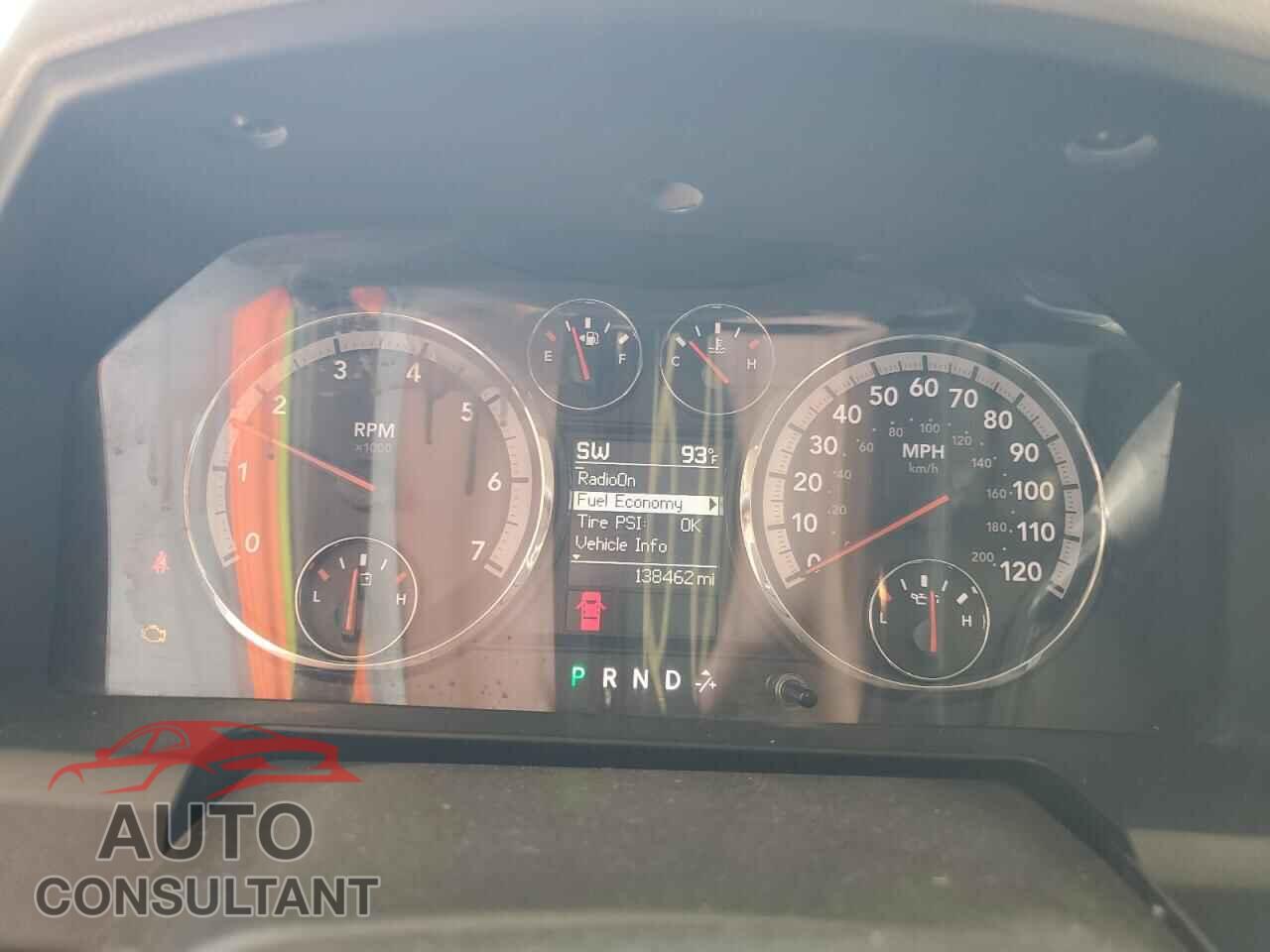 DODGE RAM 1500 2012 - 1C6RD7GP5CS245464