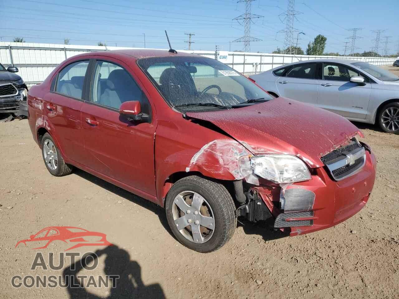 CHEVROLET AVEO 2010 - KL1TD5DE8AB076745