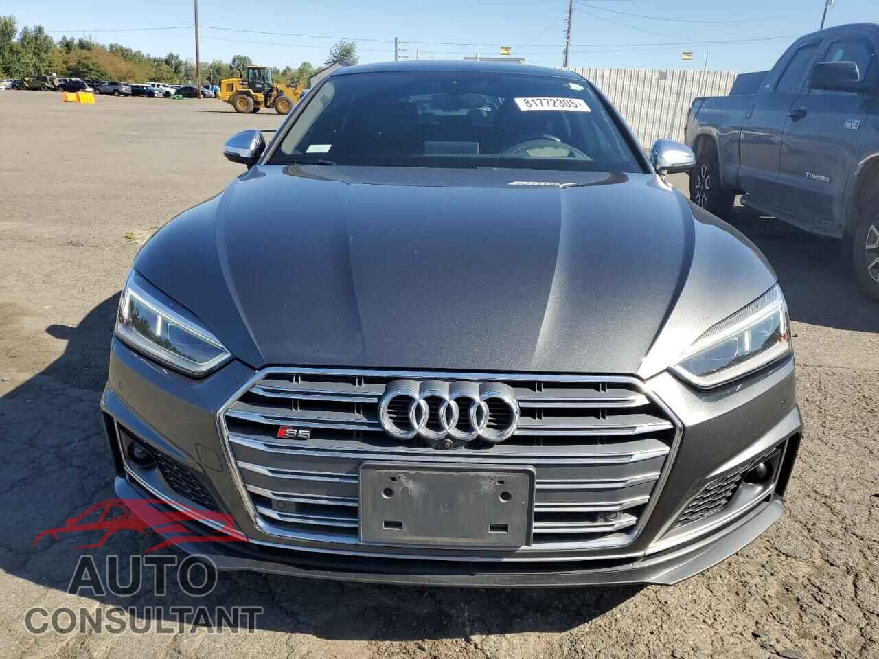 AUDI S5/RS5 2018 - WAUC4CF59JA009309