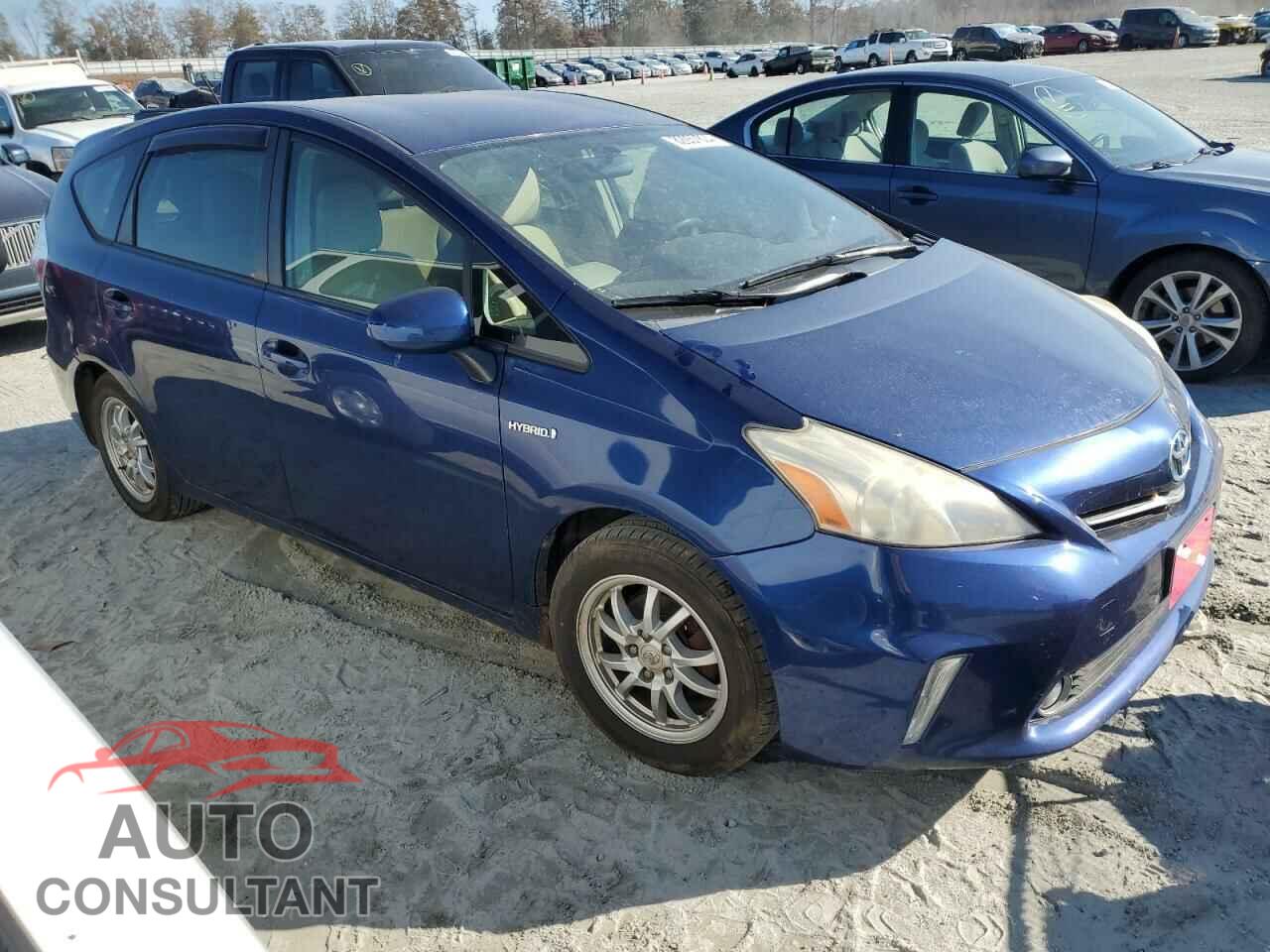 TOYOTA PRIUS 2012 - JTDZN3EU6C3018558