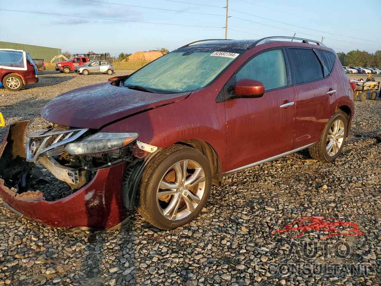NISSAN MURANO 2011 - JN8AZ1MW2BW158391