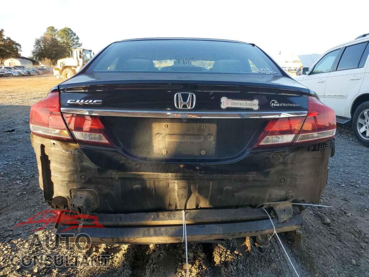 HONDA CIVIC 2013 - 19XFB2F58DE209180