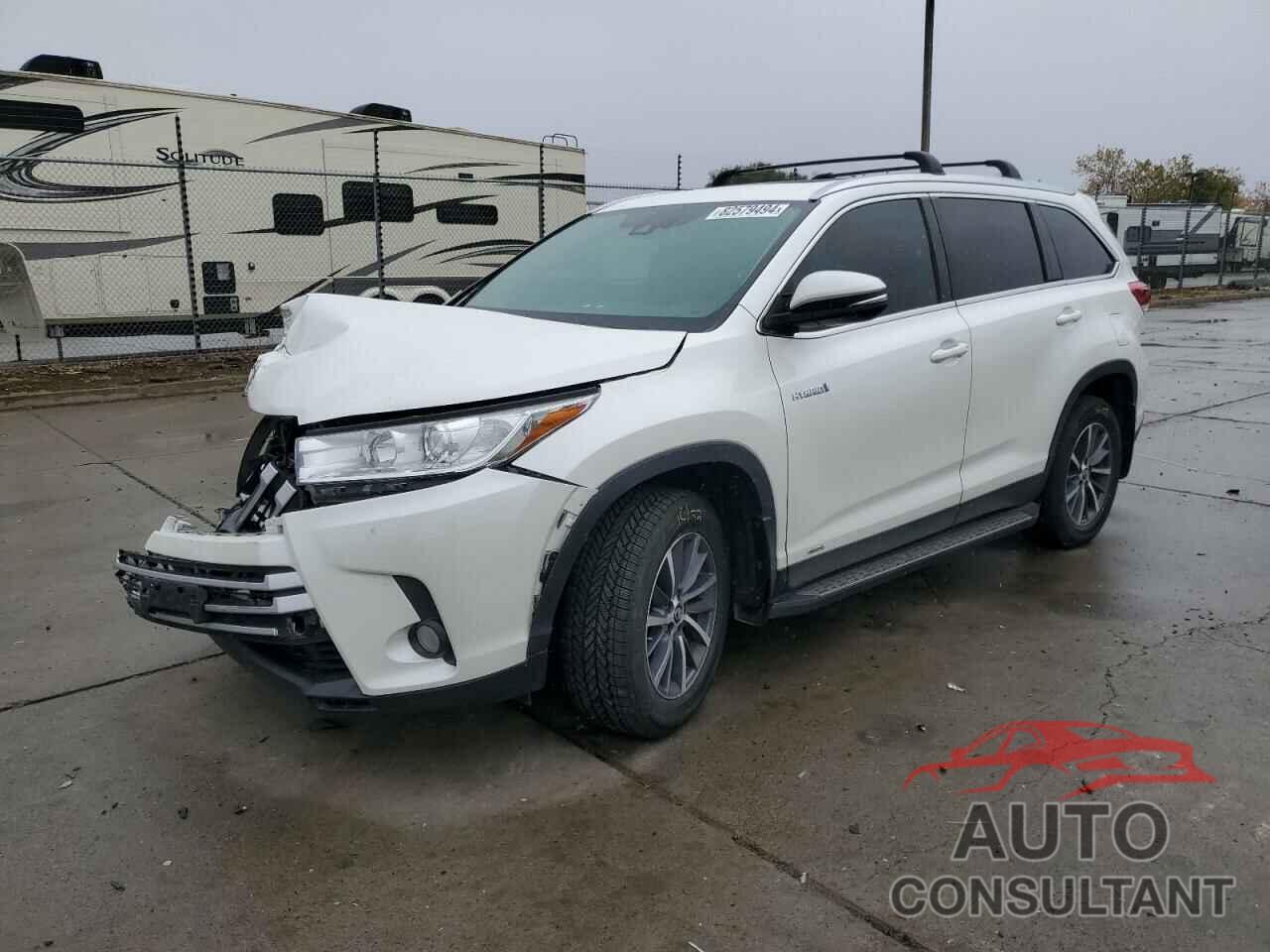 TOYOTA HIGHLANDER 2019 - 5TDJGRFH4KS053849