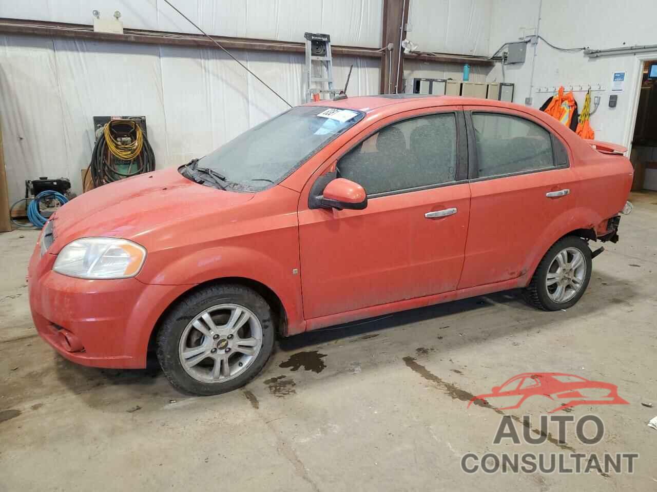 CHEVROLET AVEO 2009 - 3G1TX55EX9L118981