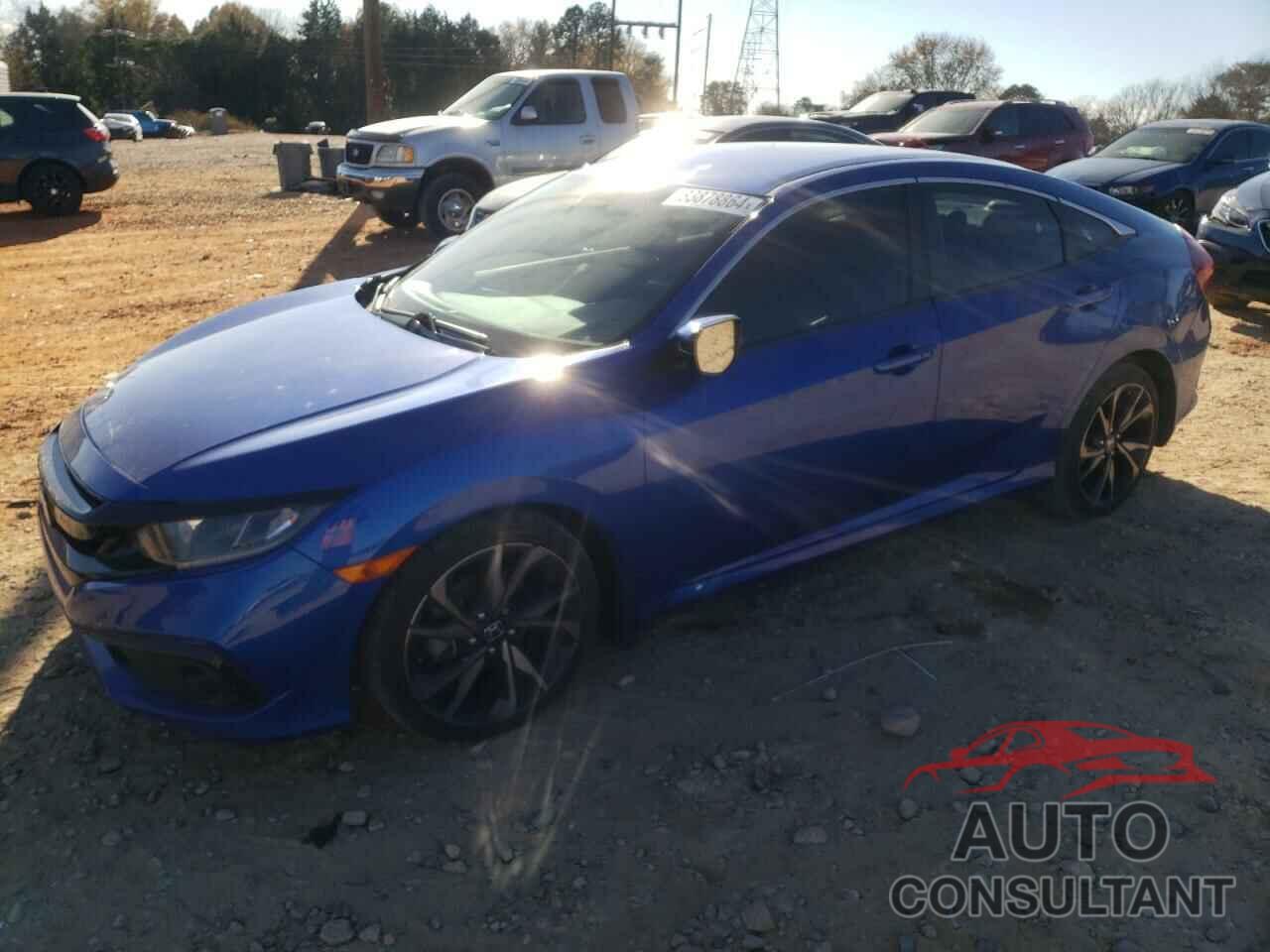 HONDA CIVIC 2019 - 2HGFC2F87KH554212