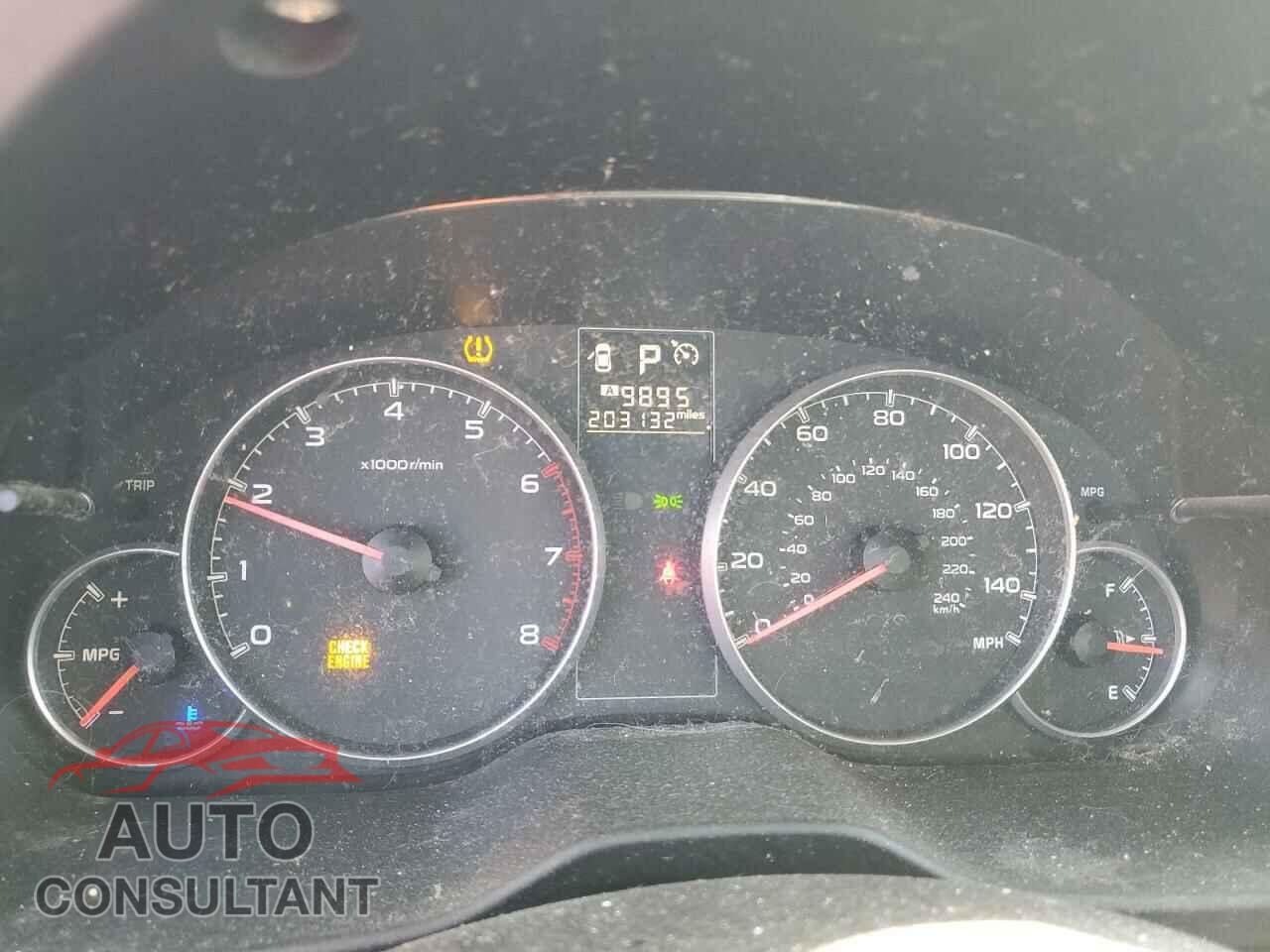 SUBARU OUTBACK 2013 - 4S4BRBCC3D3323040
