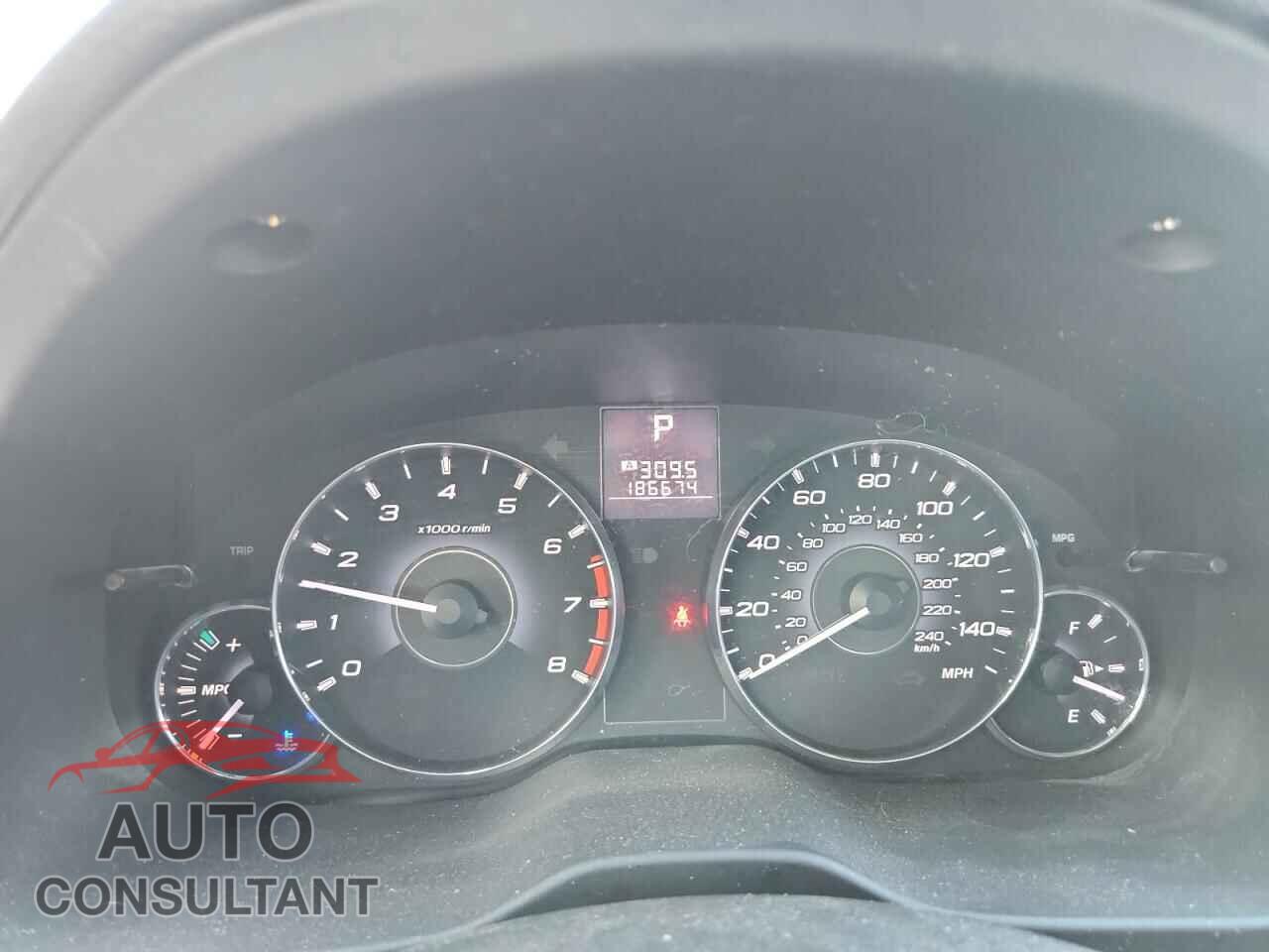 SUBARU OUTBACK 2012 - 4S4BRBGC2C3293358