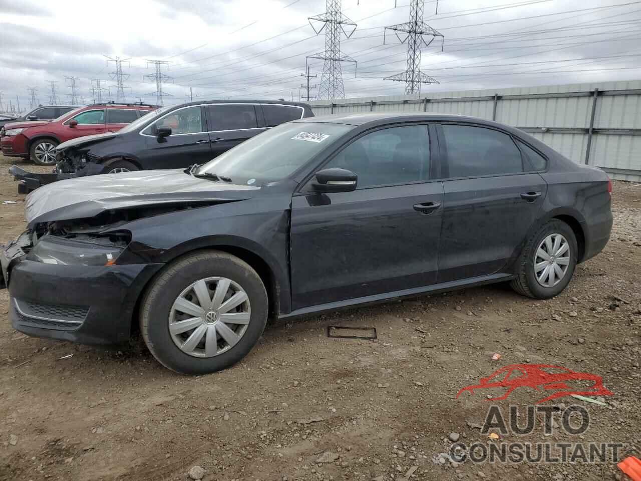 VOLKSWAGEN PASSAT 2013 - 1VWAH7A32DC034411