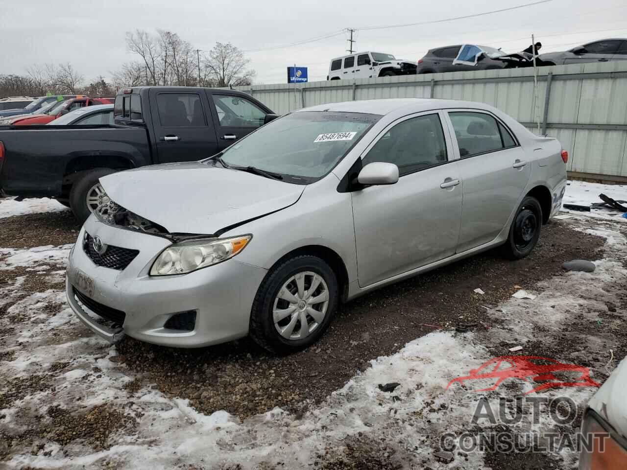 TOYOTA COROLLA 2010 - 1NXBU4EE8AZ293256