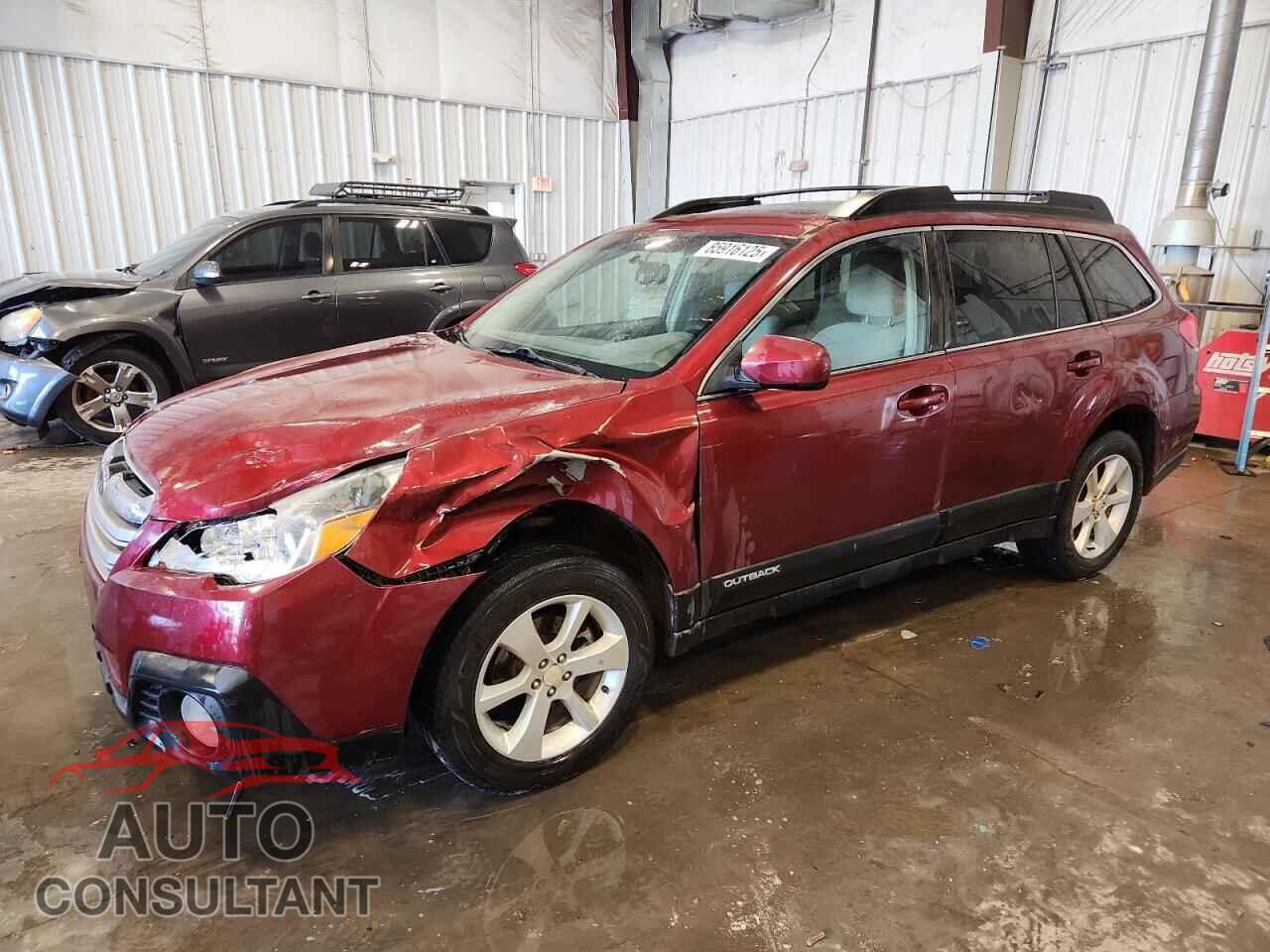 SUBARU OUTBACK 2014 - 4S4BRCDC2E3250930