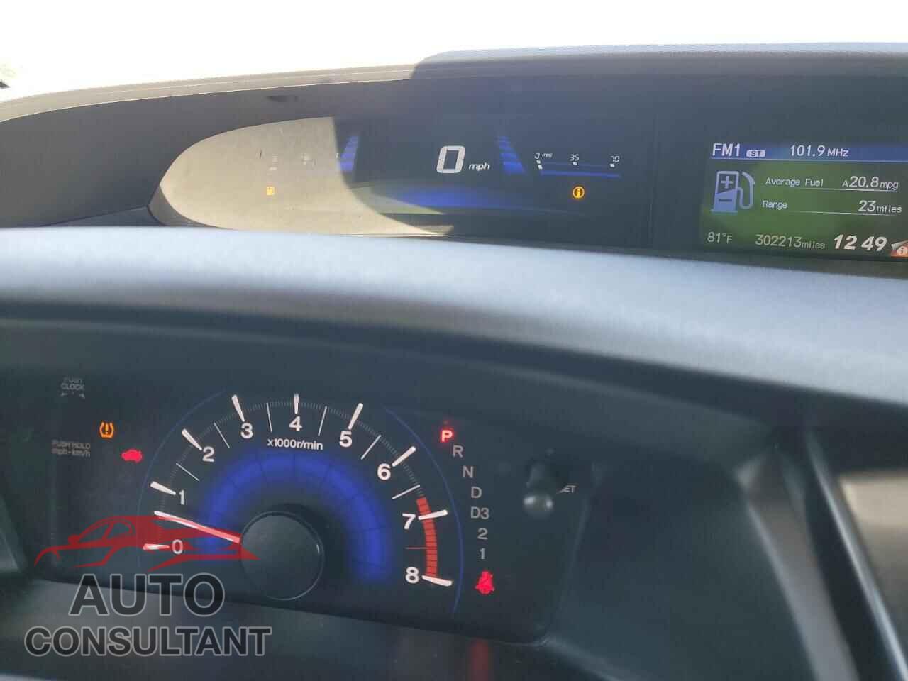 HONDA CIVIC 2013 - 19XFB2F86DE288357