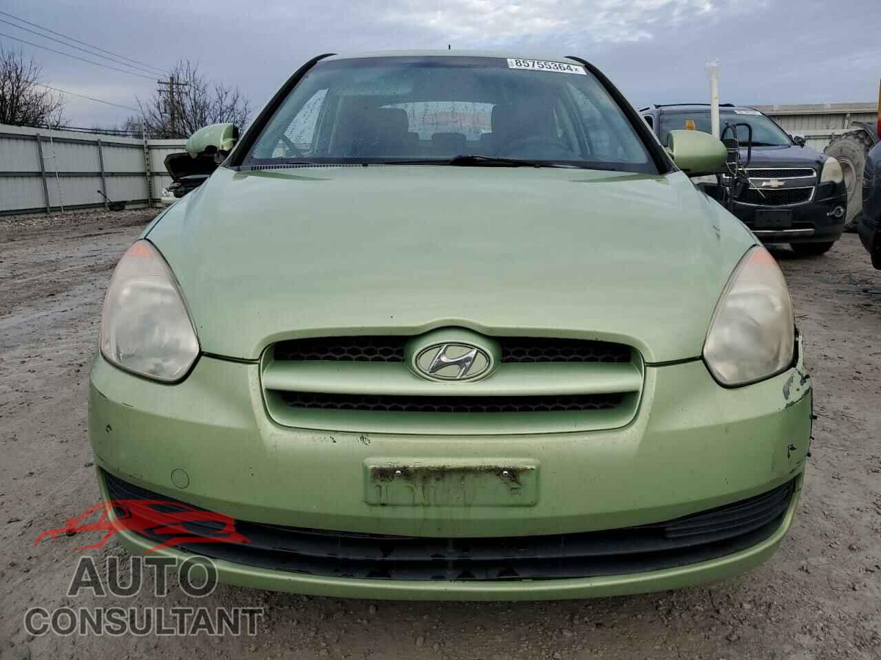HYUNDAI ACCENT 2009 - KMHCM36C49U124598
