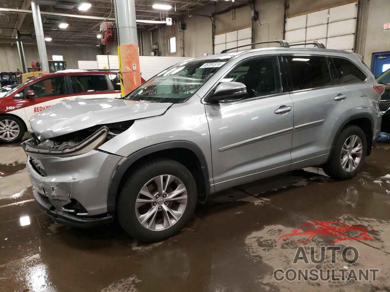 TOYOTA HIGHLANDER 2015 - 5TDJKRFH8FS174663