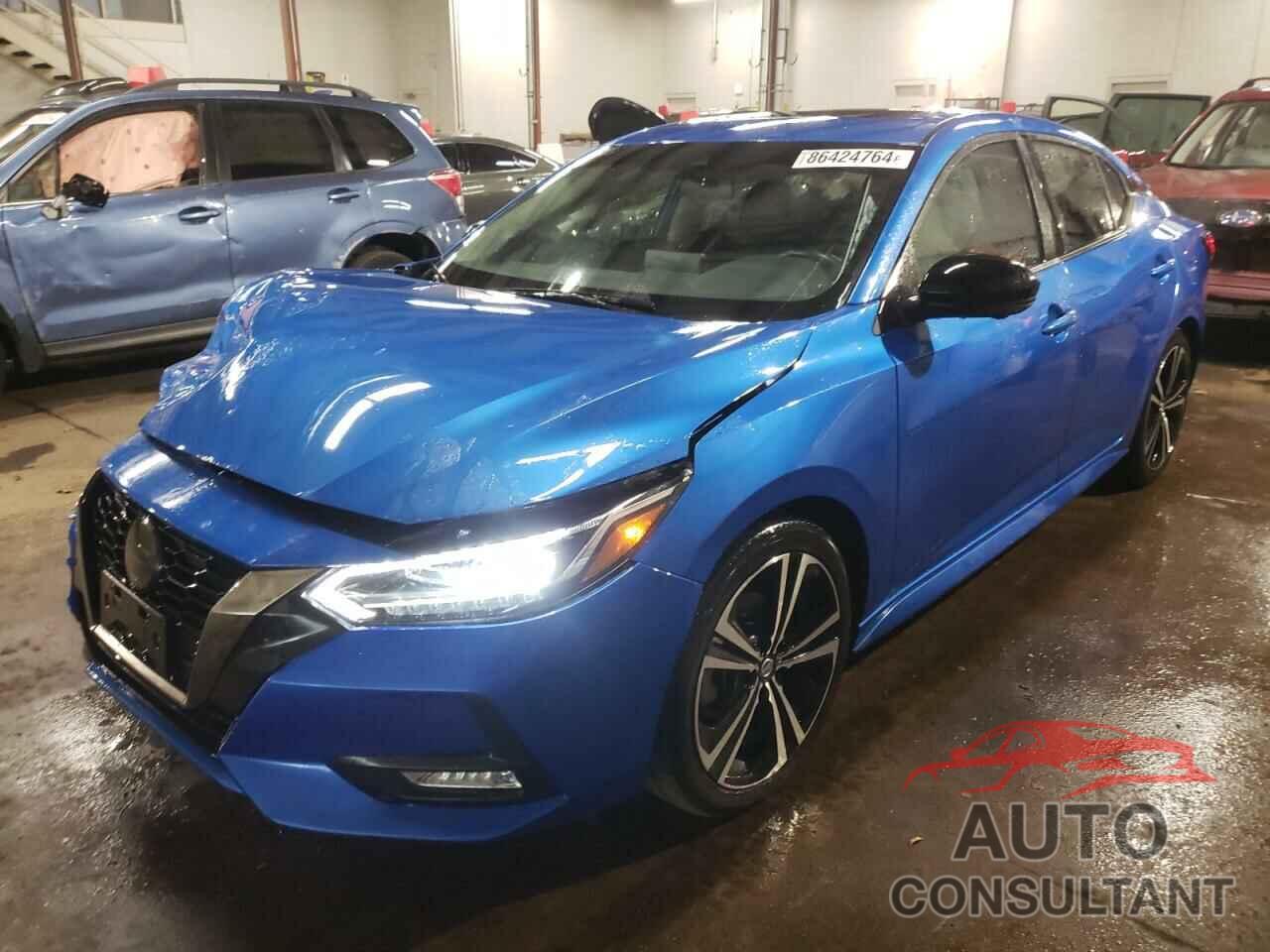 NISSAN SENTRA 2022 - 3N1AB8DV9NY320677