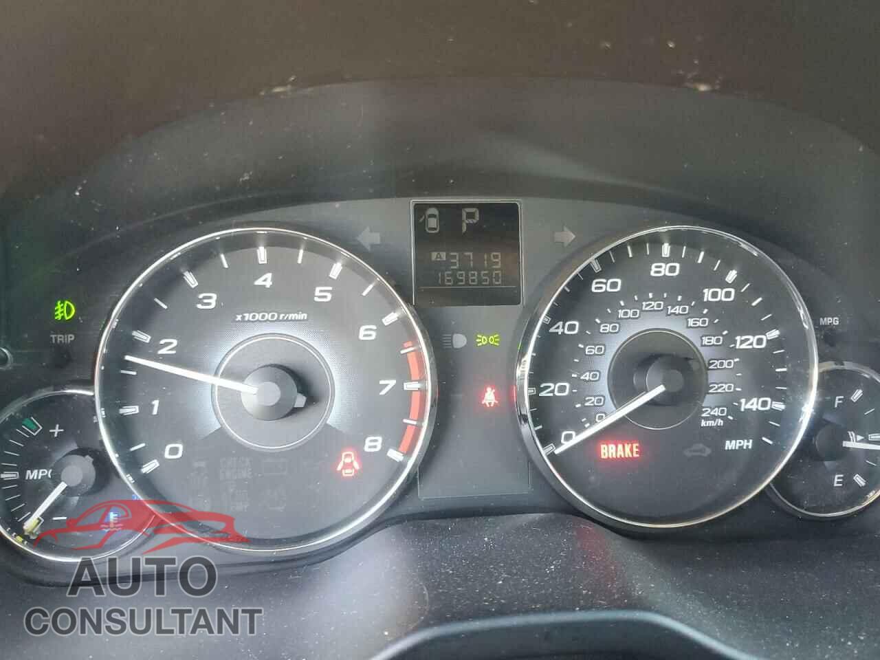 SUBARU OUTBACK 2010 - 4S4BRCCC1A3336788