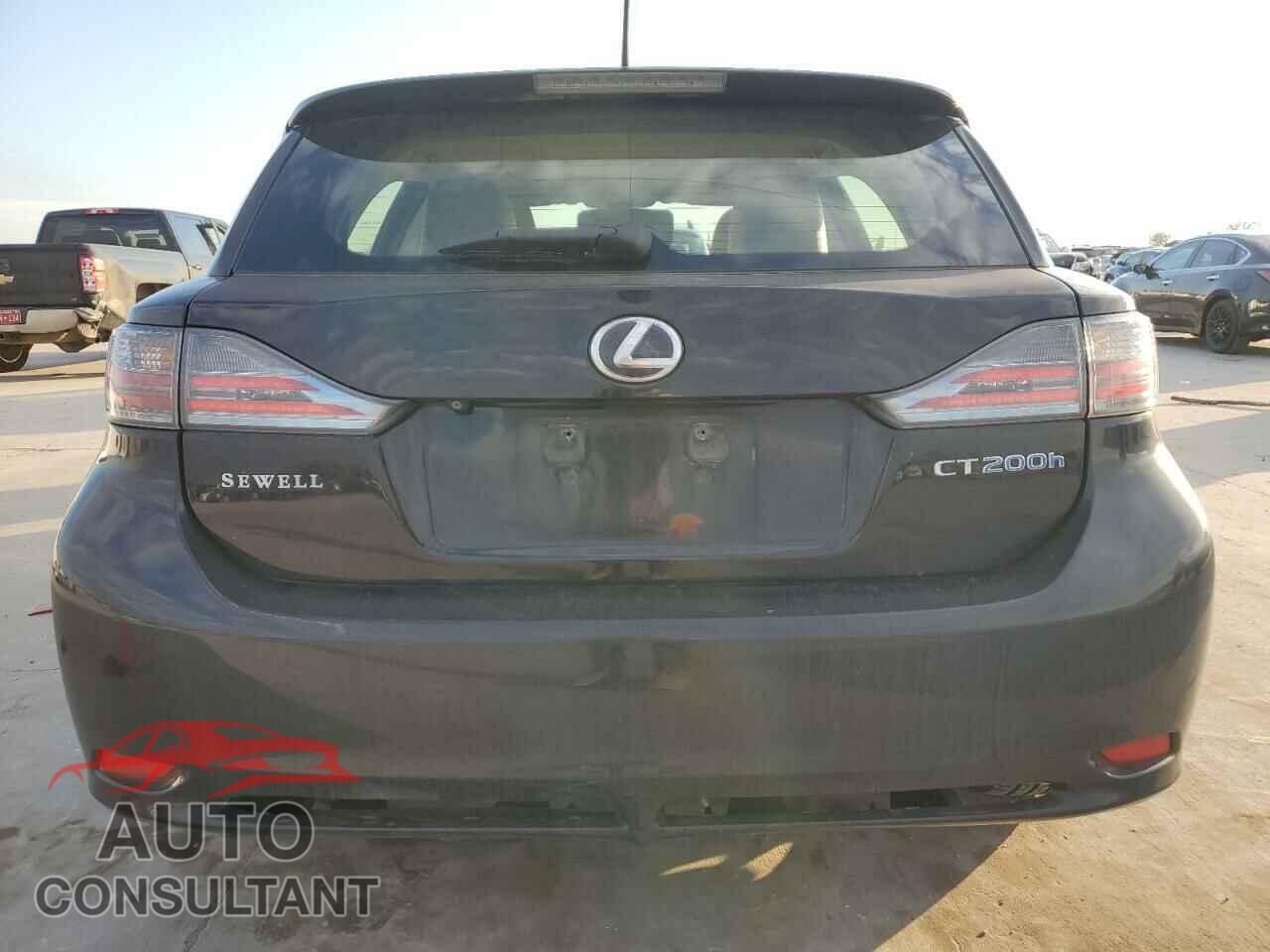 LEXUS CT 200 2012 - JTHKD5BH8C2119192