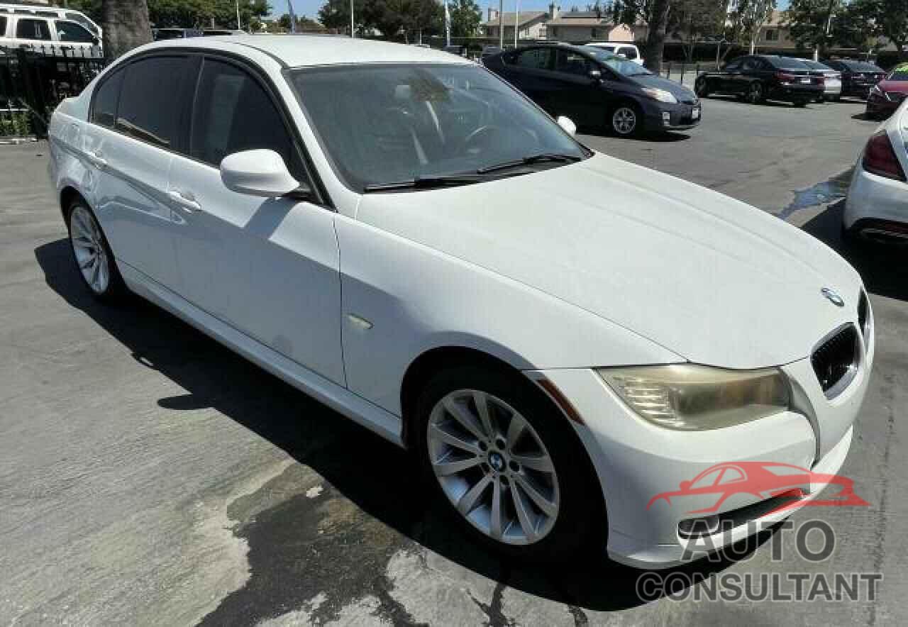 BMW 3 SERIES 2011 - WBAPH5G57BNM75847