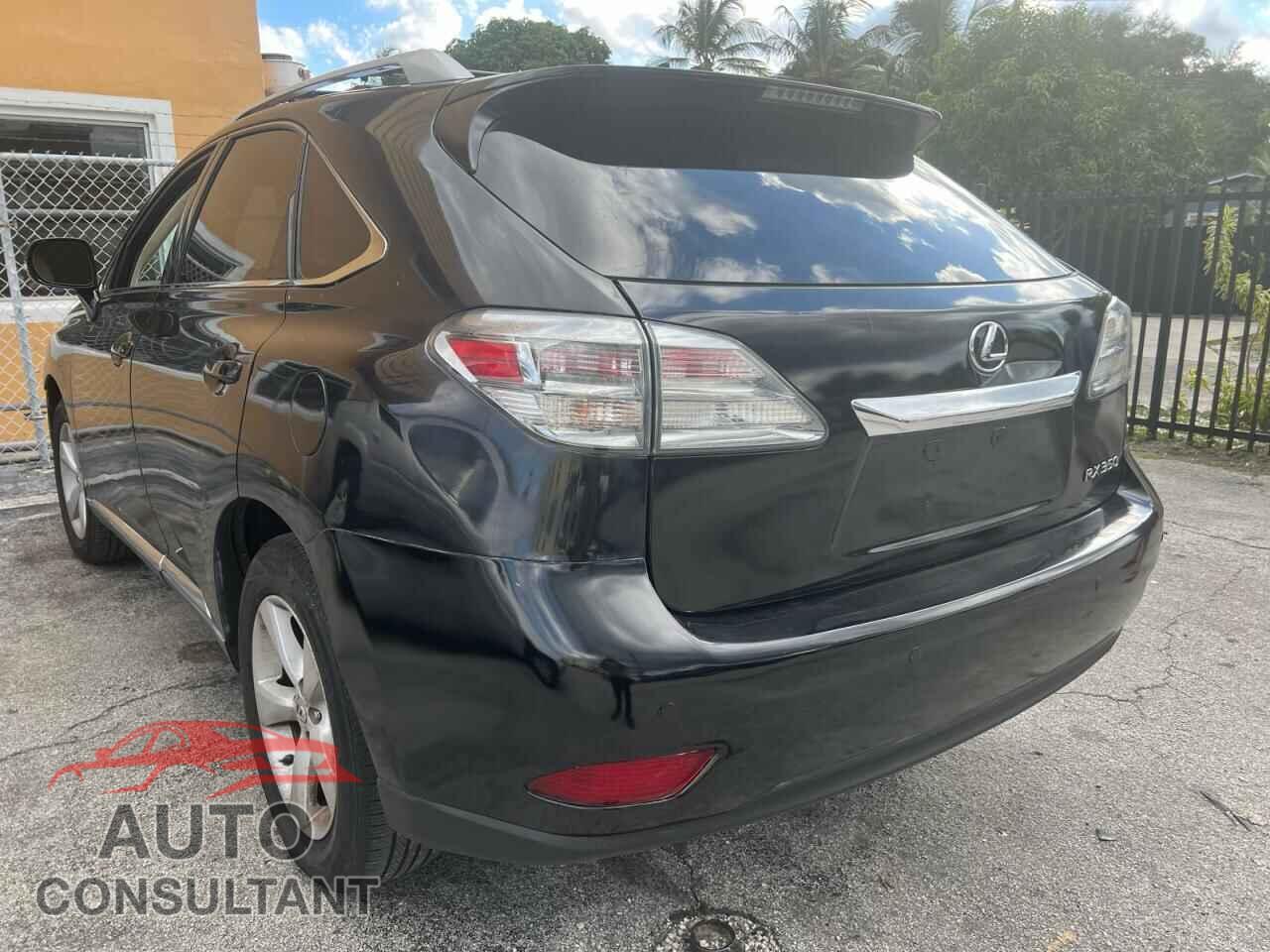 LEXUS RX350 2012 - 2T2BK1BA1CC144502