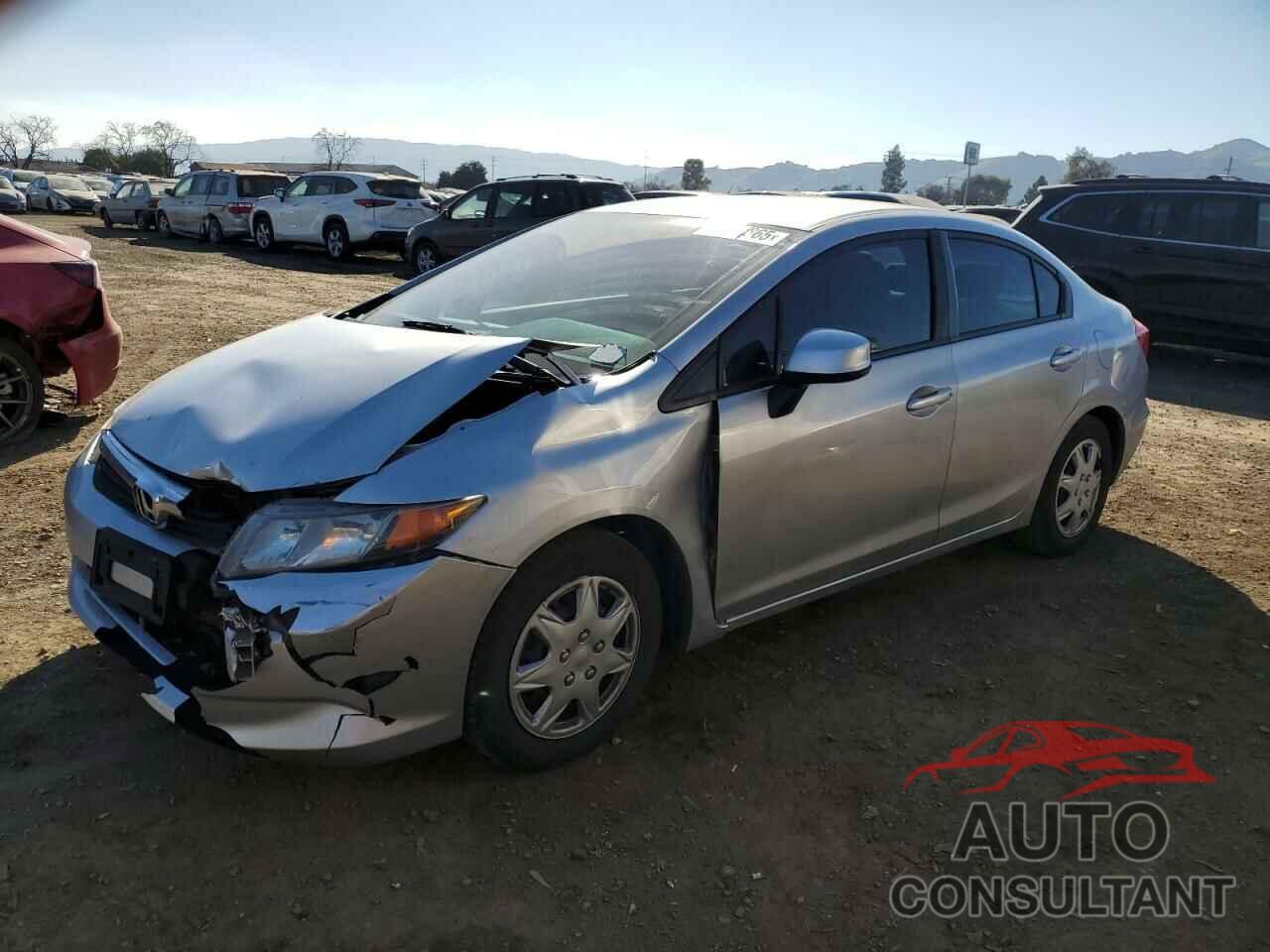 HONDA CIVIC 2012 - 2HGFB2F54CH595830