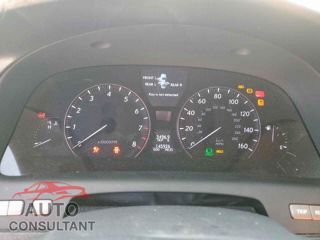 LEXUS LS460 2011 - JTHBL5EFXB5103599