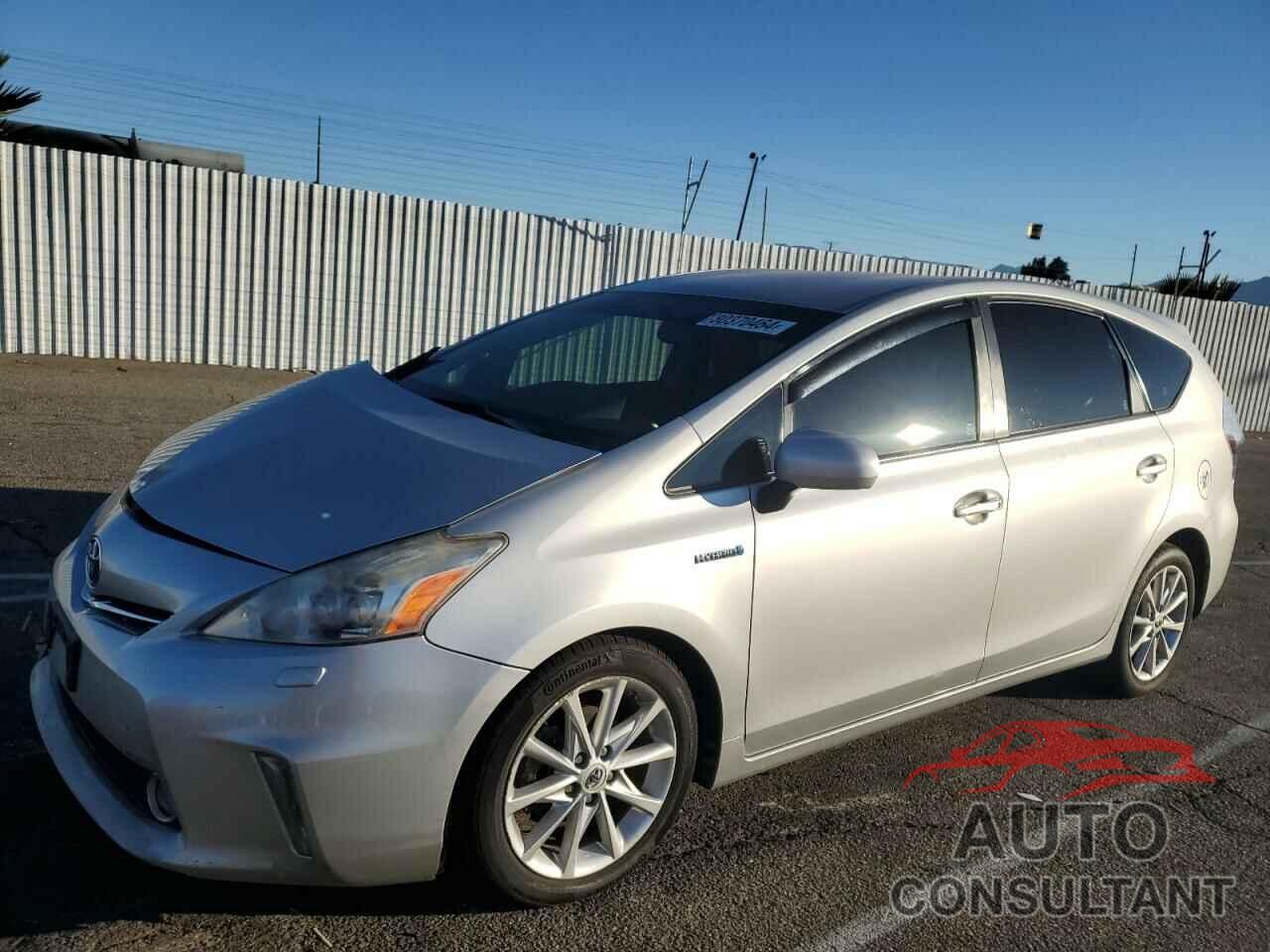 TOYOTA PRIUS 2012 - JTDZN3EU2C3136204