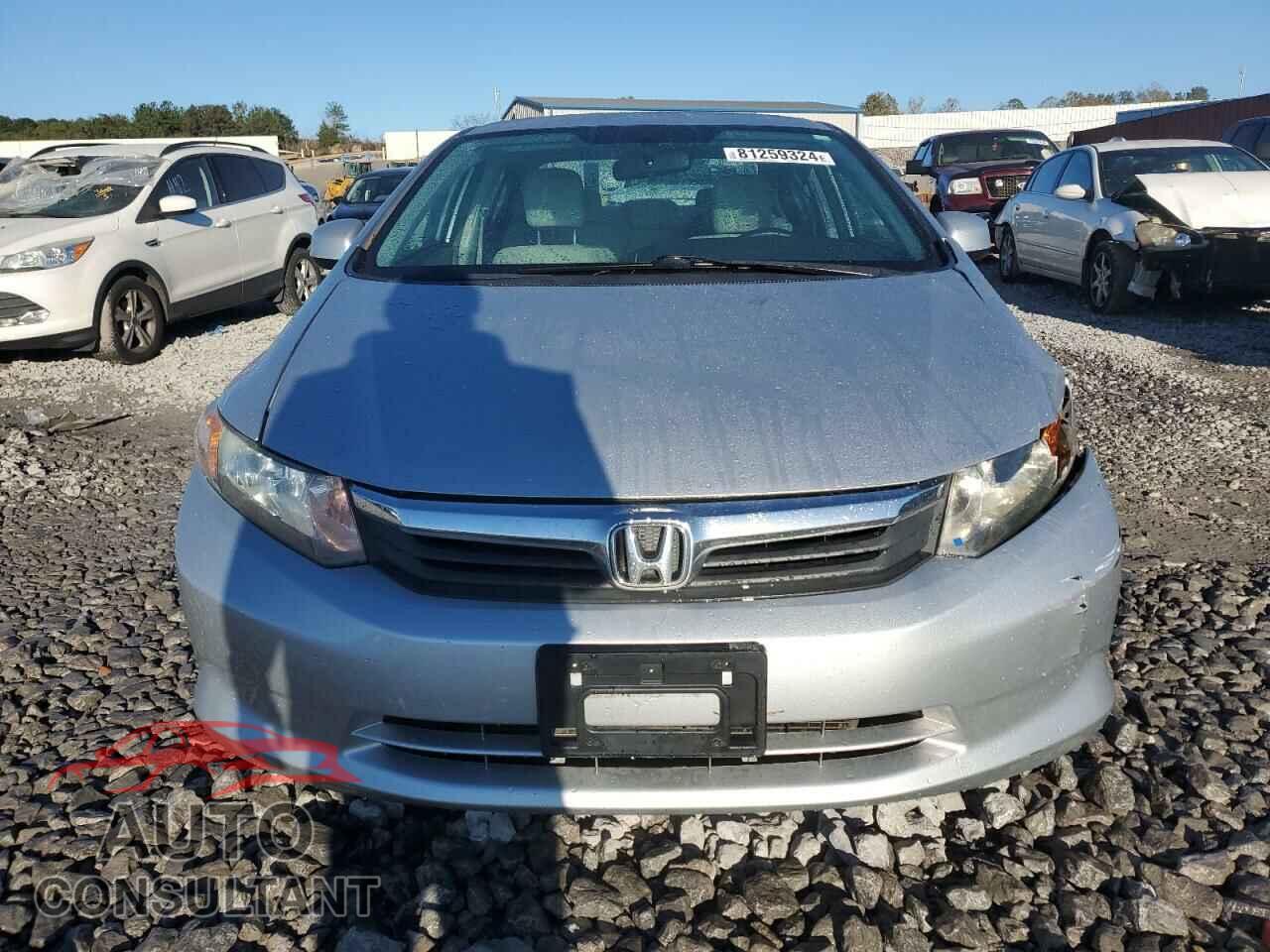 HONDA CIVIC 2012 - 19XFB2F58CE059490