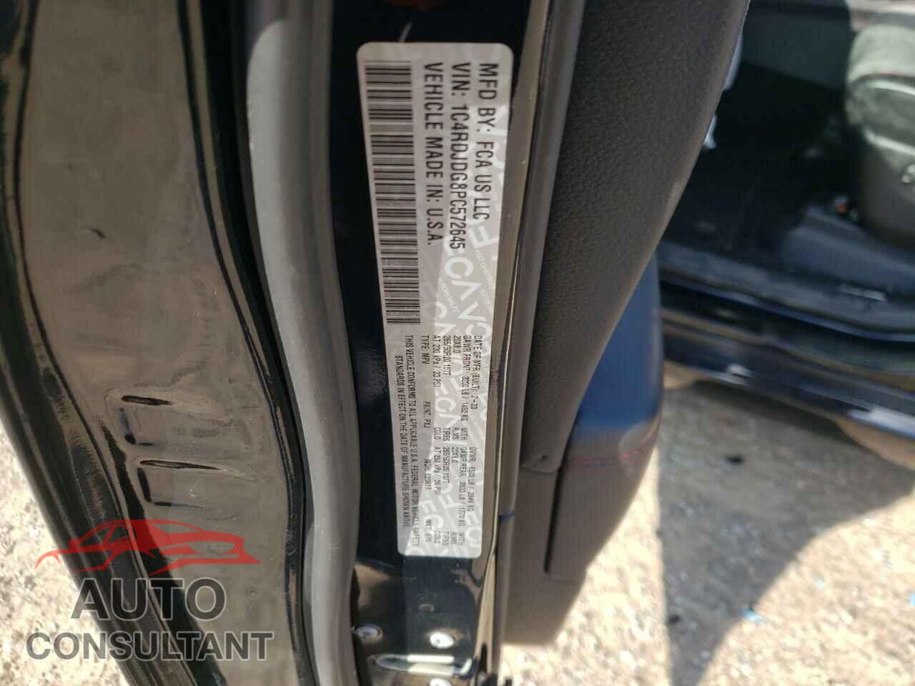DODGE DURANGO 2023 - 1C4RDJDG8PC572645