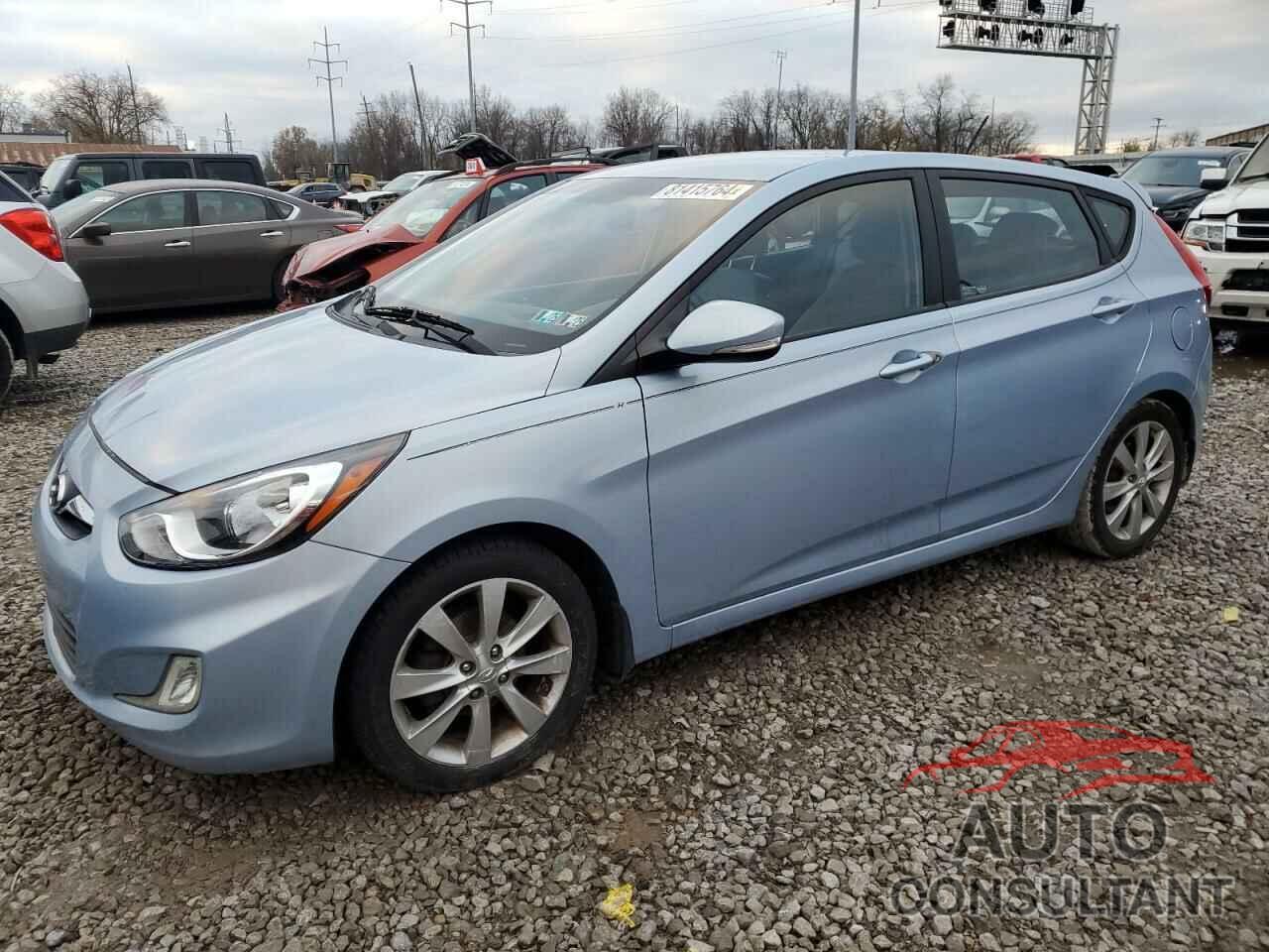HYUNDAI ACCENT 2013 - KMHCU5AE6DU069830