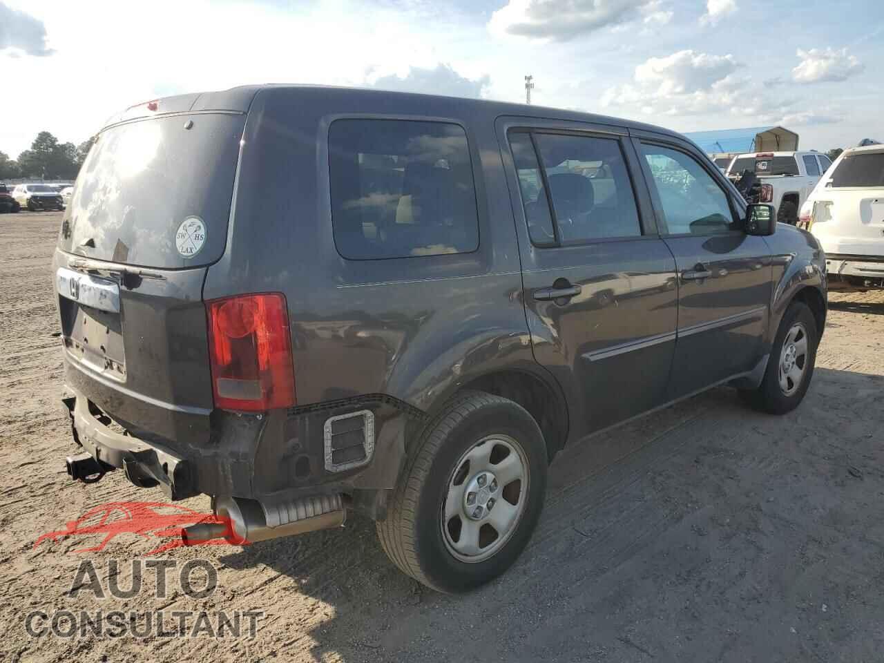HONDA PILOT 2013 - 5FNYF3H23DB044591