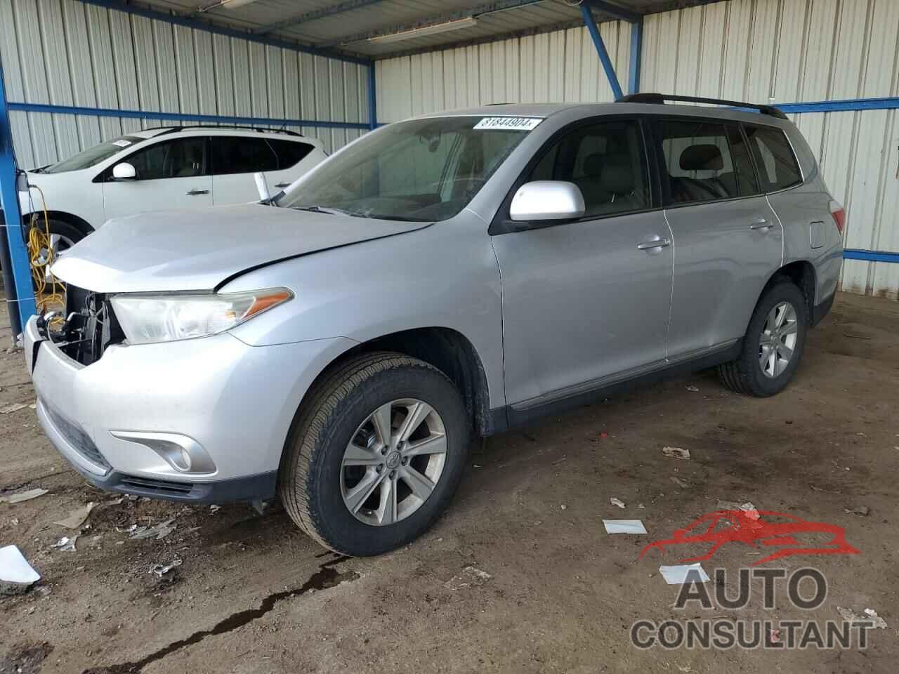 TOYOTA HIGHLANDER 2013 - 5TDBK3EH5DS268533