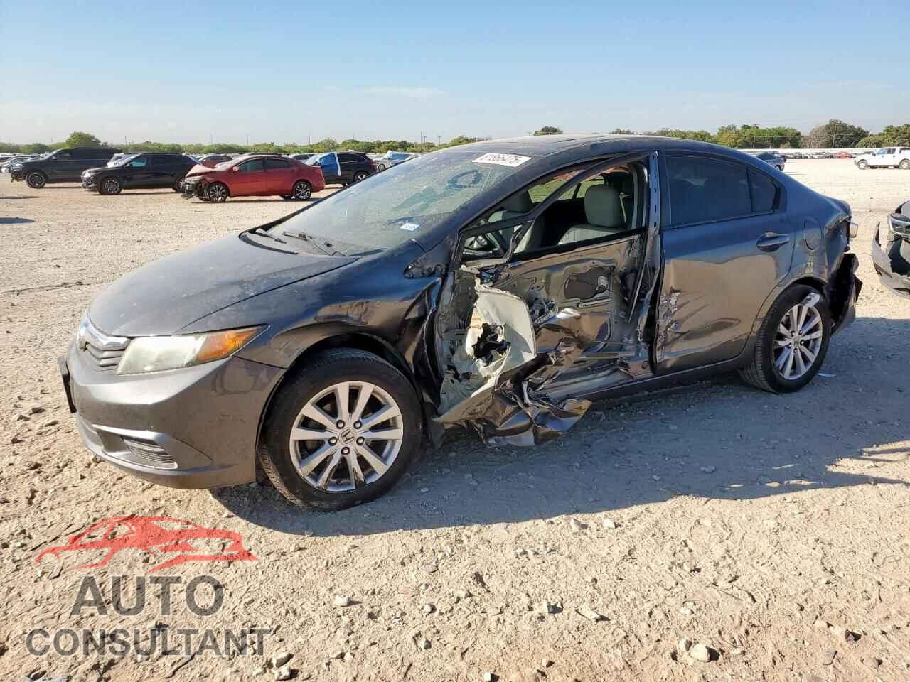HONDA CIVIC 2012 - 19XFB2F99CE042393