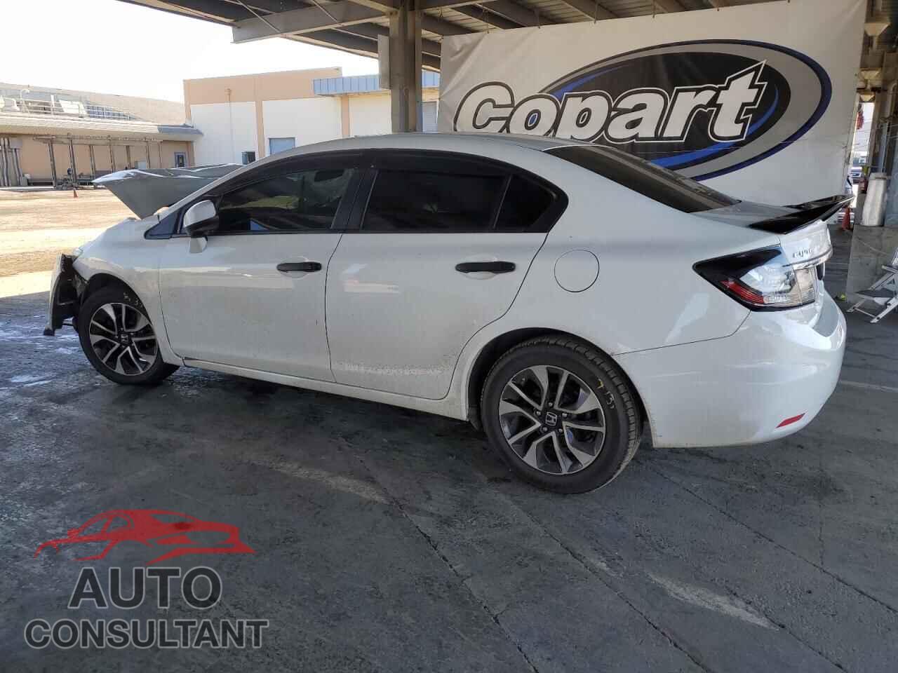 HONDA CIVIC 2013 - 19XFB2F82DE266274