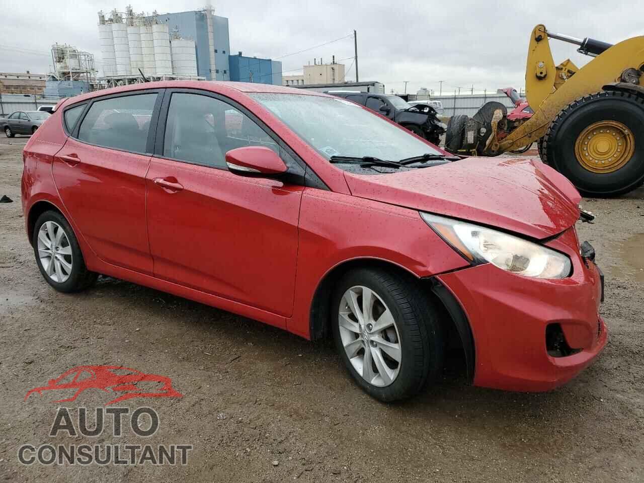 HYUNDAI ACCENT 2013 - KMHCU5AE1DU062865