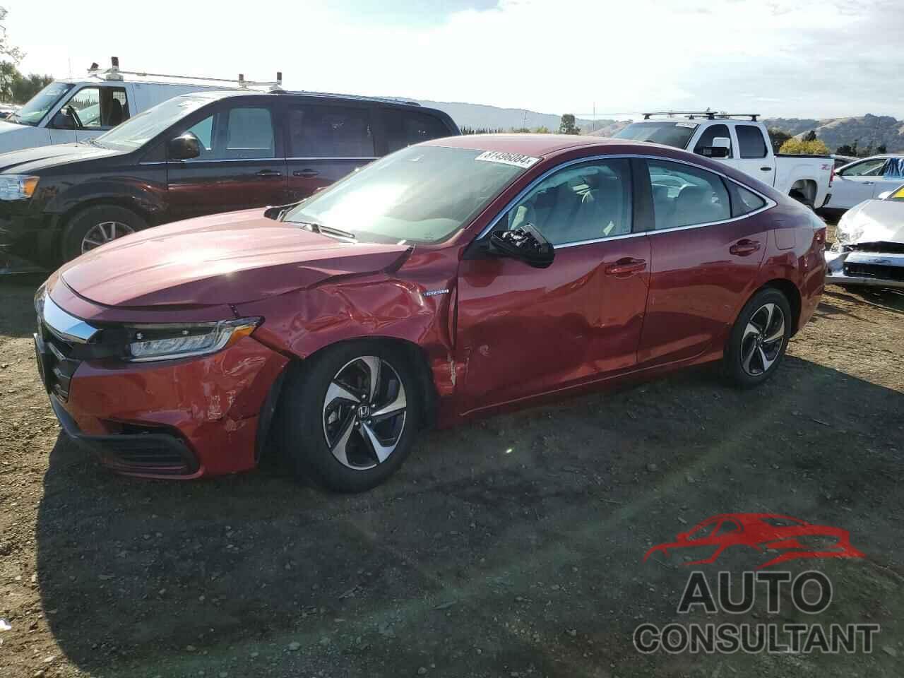 HONDA INSIGHT 2022 - 19XZE4F54NE003923