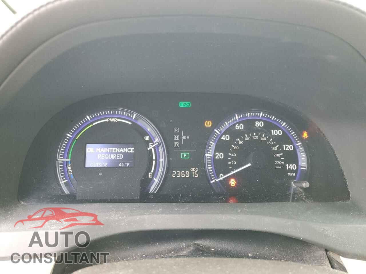 LEXUS HS 2010 - JTHBB1BA9A2016801