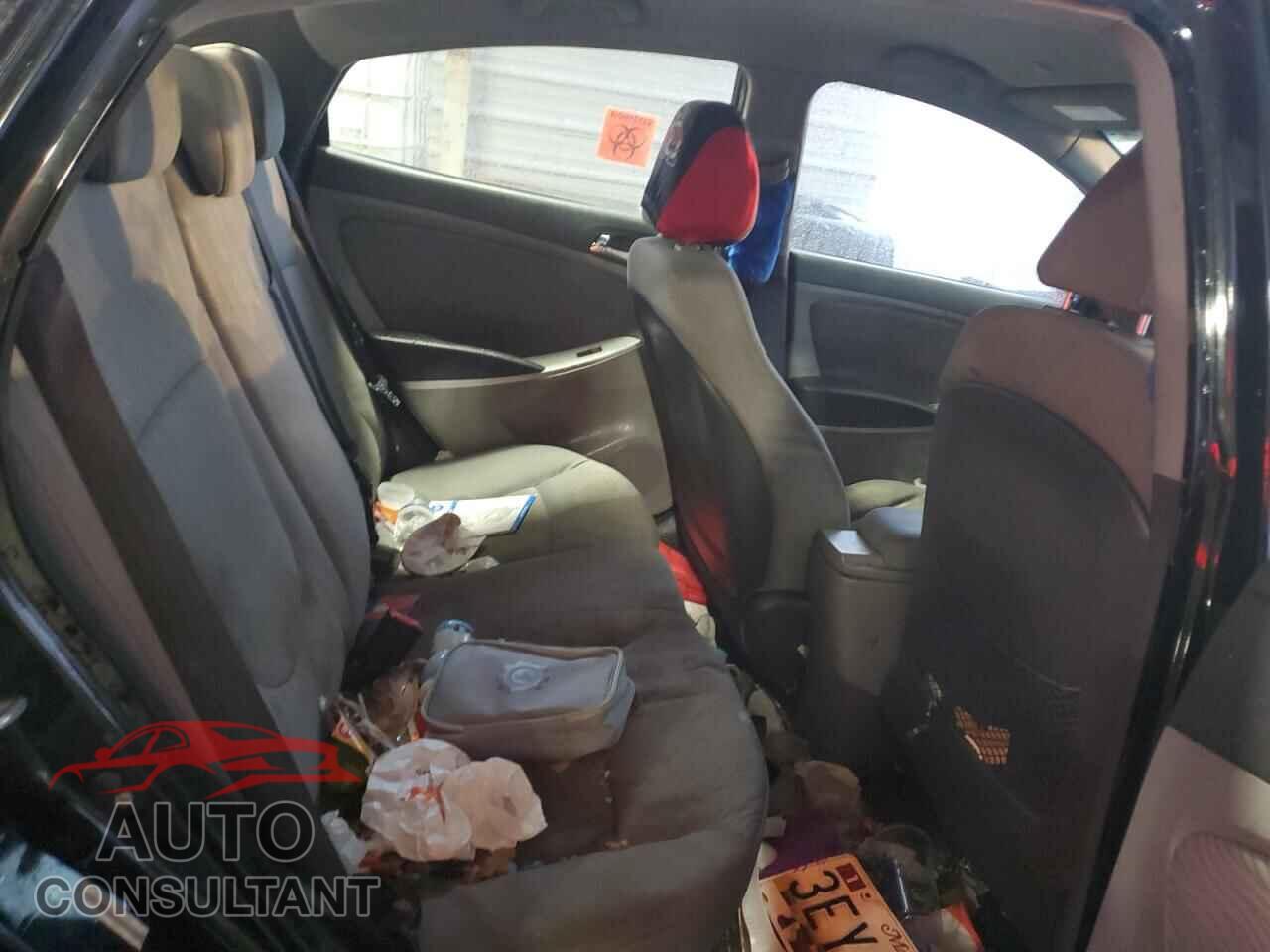 HYUNDAI ACCENT 2012 - KMHCU4AE3CU096900