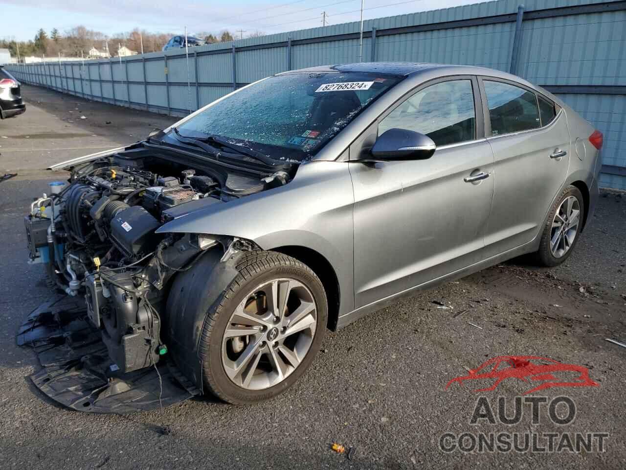 HYUNDAI ELANTRA 2017 - KMHD84LF7HU225890