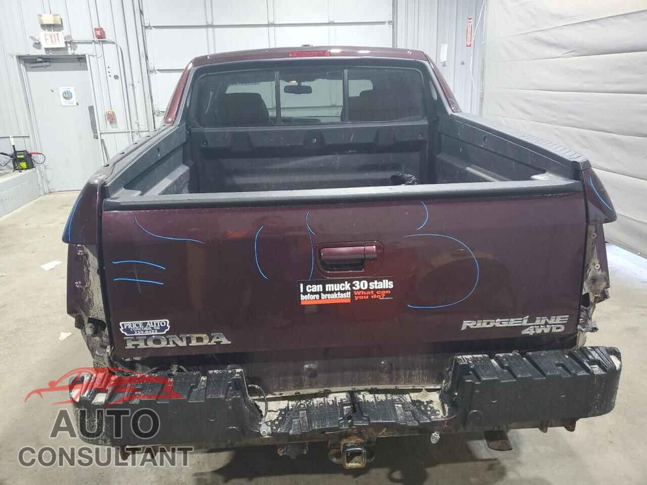HONDA RIDGELINE 2014 - 5FPYK1F55EB001232
