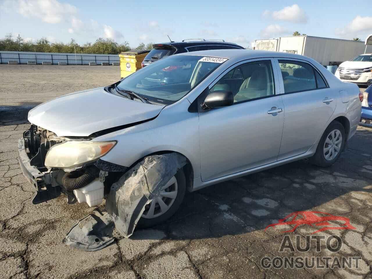 TOYOTA COROLLA 2009 - JTDBL40E69J037600