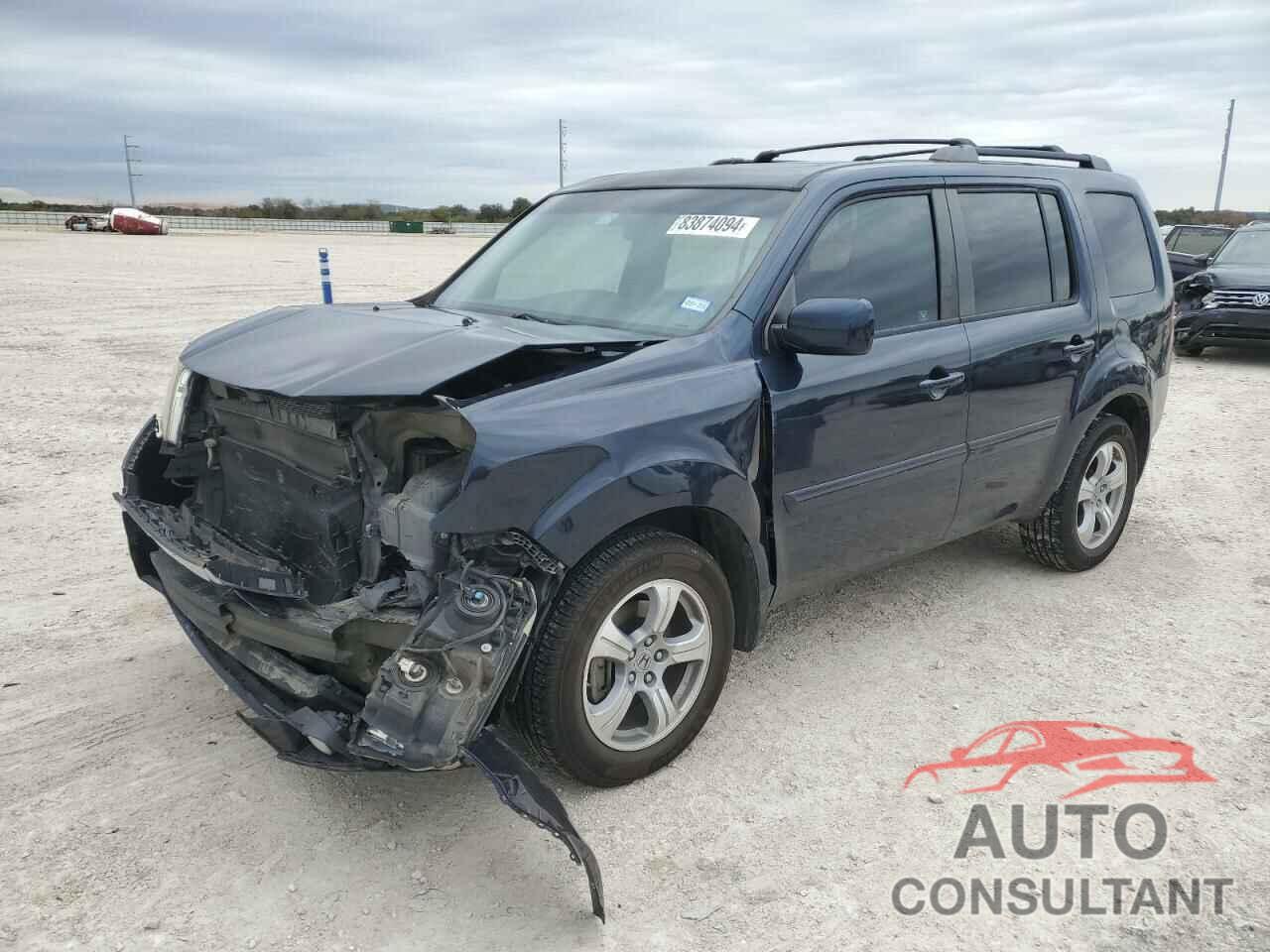 HONDA PILOT 2012 - 5FNYF3H56CB029530