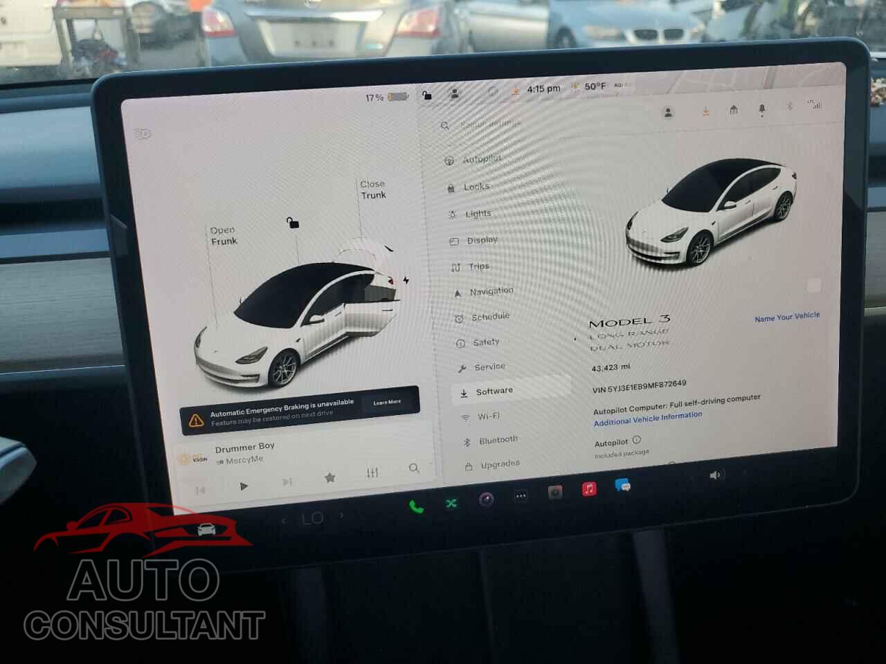 TESLA MODEL 3 2021 - 5YJ3E1EB9MF872649
