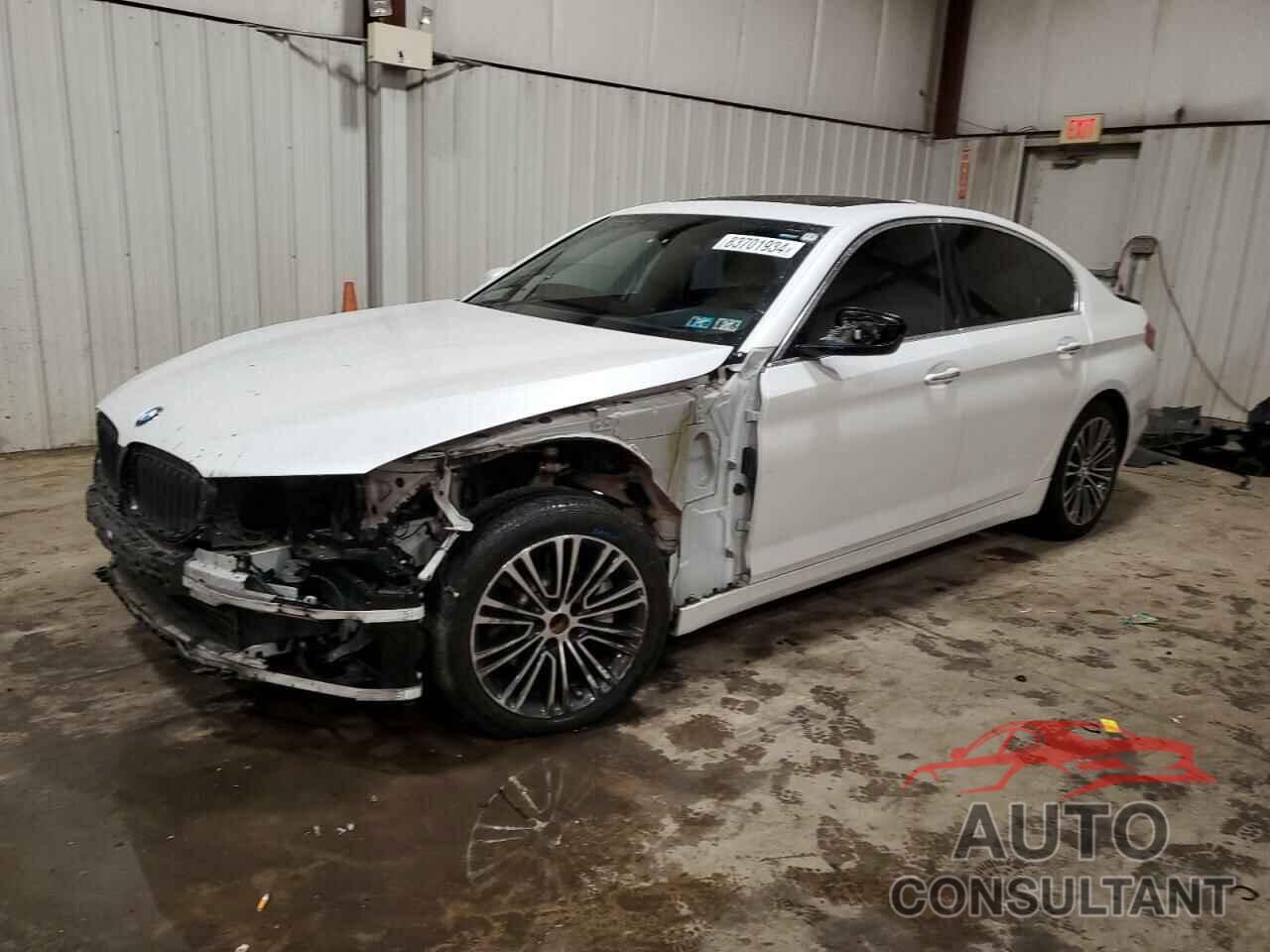 BMW 5 SERIES 2017 - WBAJA7C39HG903439